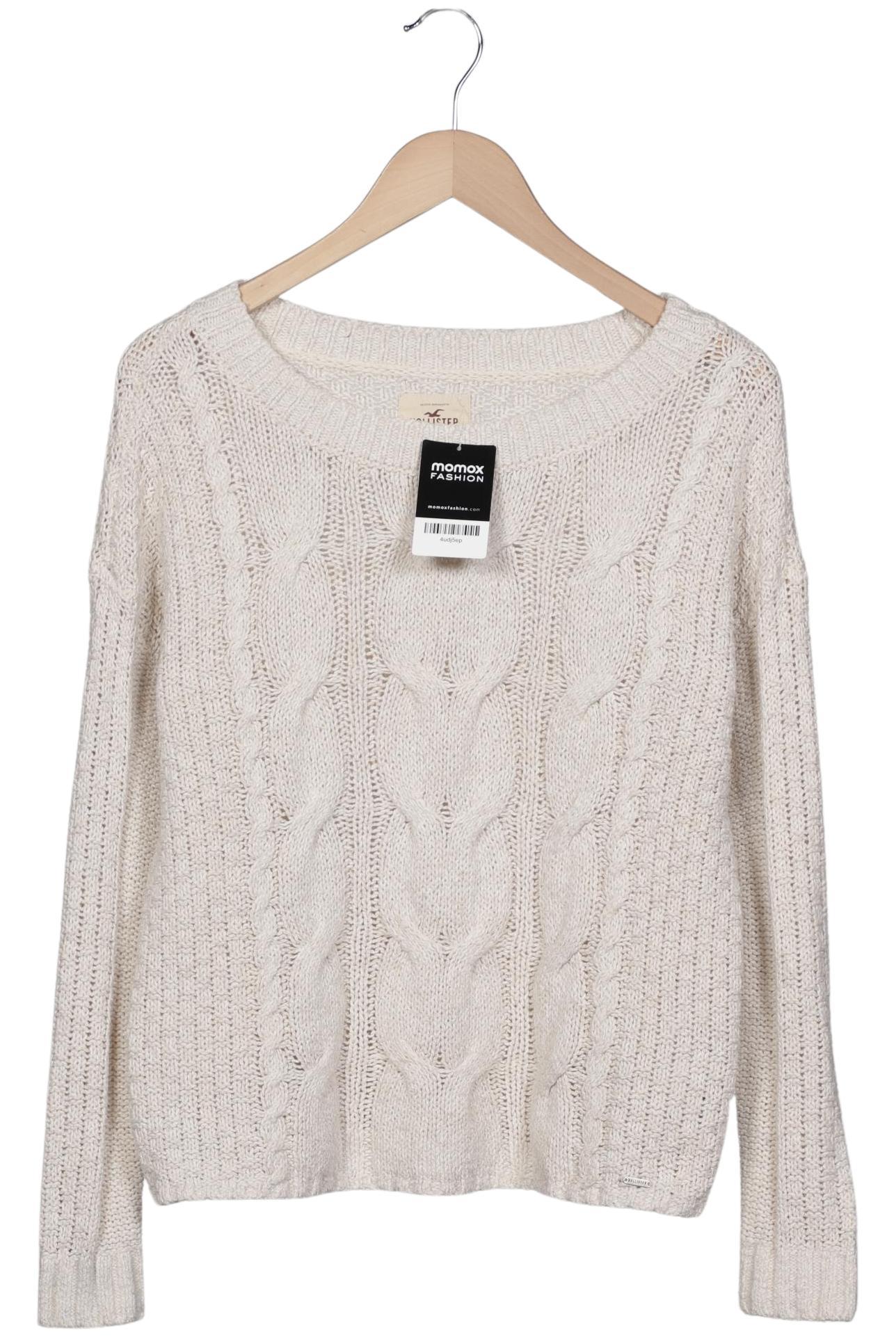 

Hollister Damen Pullover, cremeweiß, Gr. 38