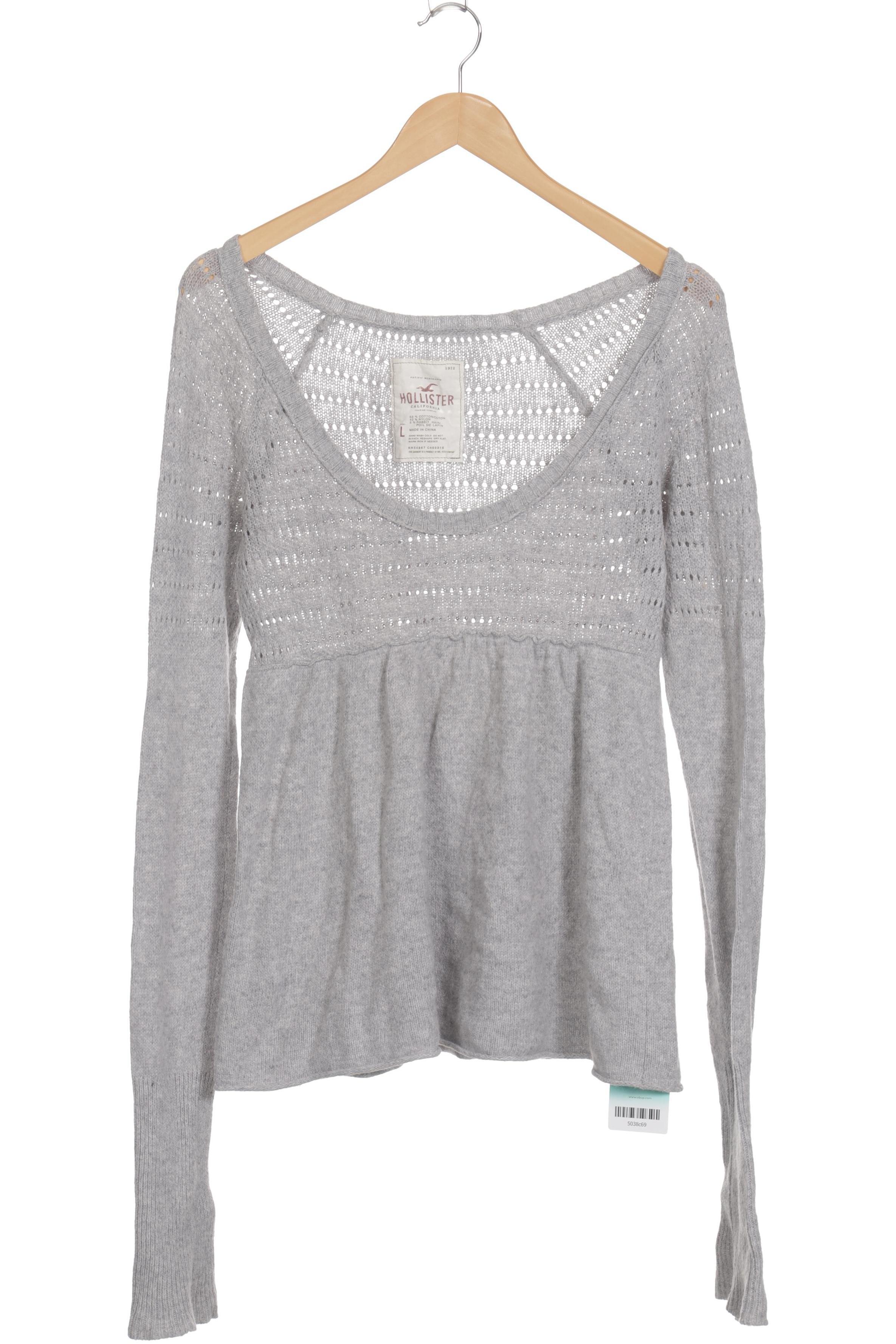 

Hollister Damen Pullover, grau, Gr.
