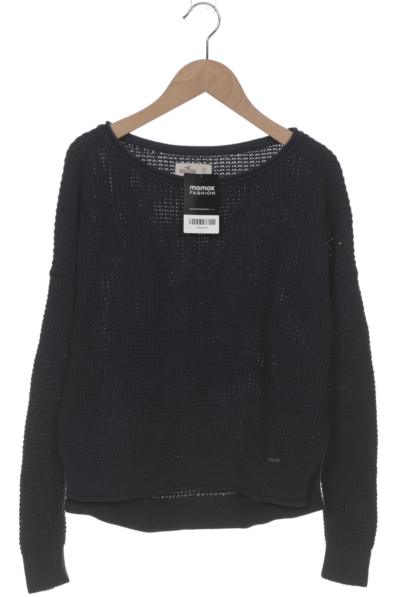 

Hollister Damen Pullover, marineblau, Gr. 34