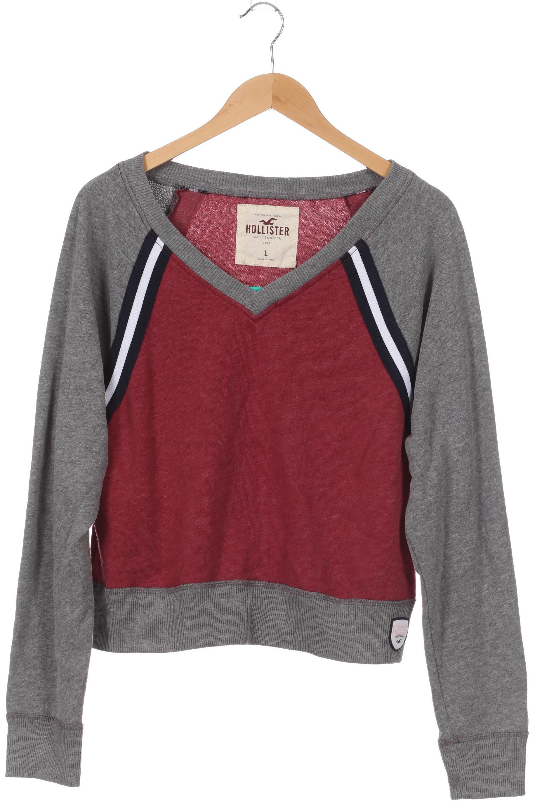 

Hollister Damen Pullover, grau, Gr.