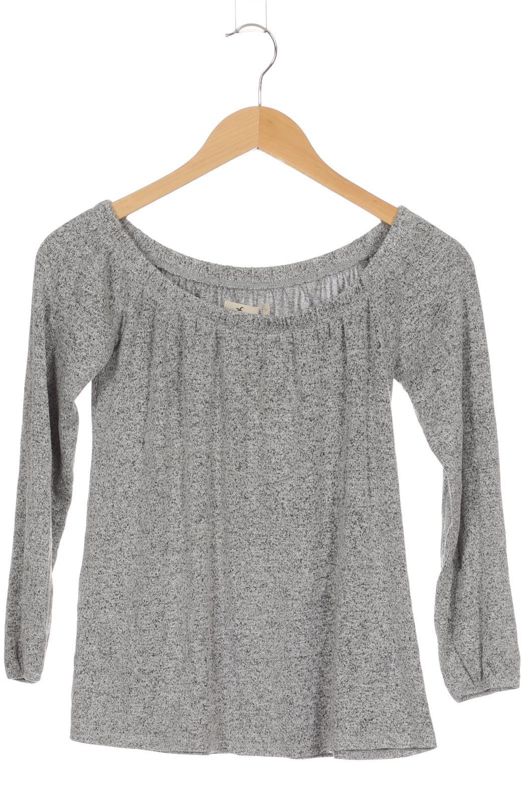 

Hollister Damen Pullover, grau, Gr. 34