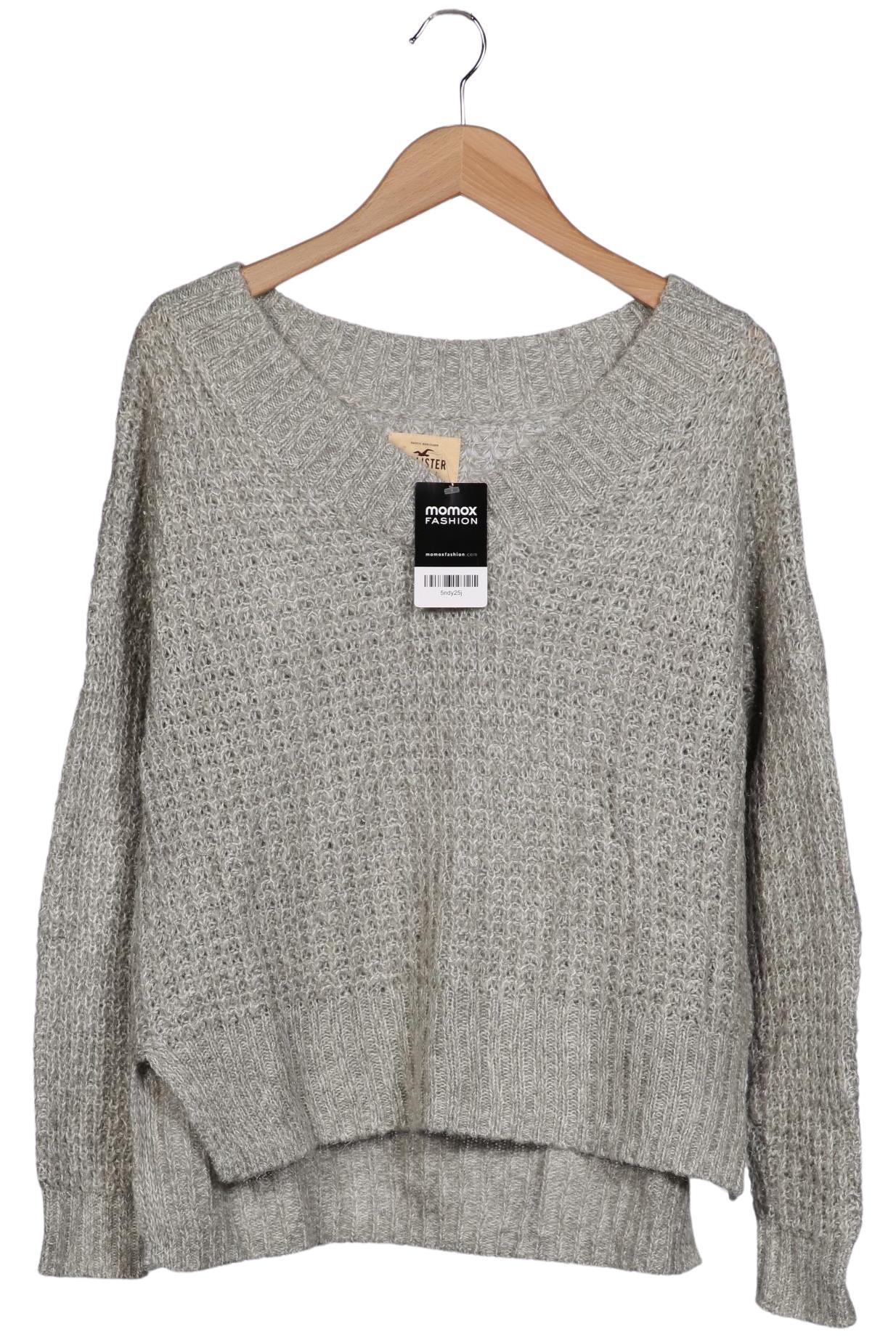 

Hollister Damen Pullover, grau, Gr. 34