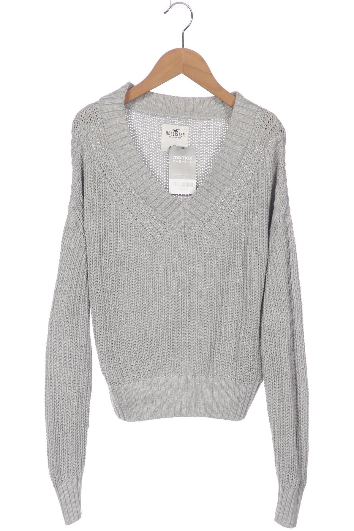 

Hollister Damen Pullover, grau, Gr. 34