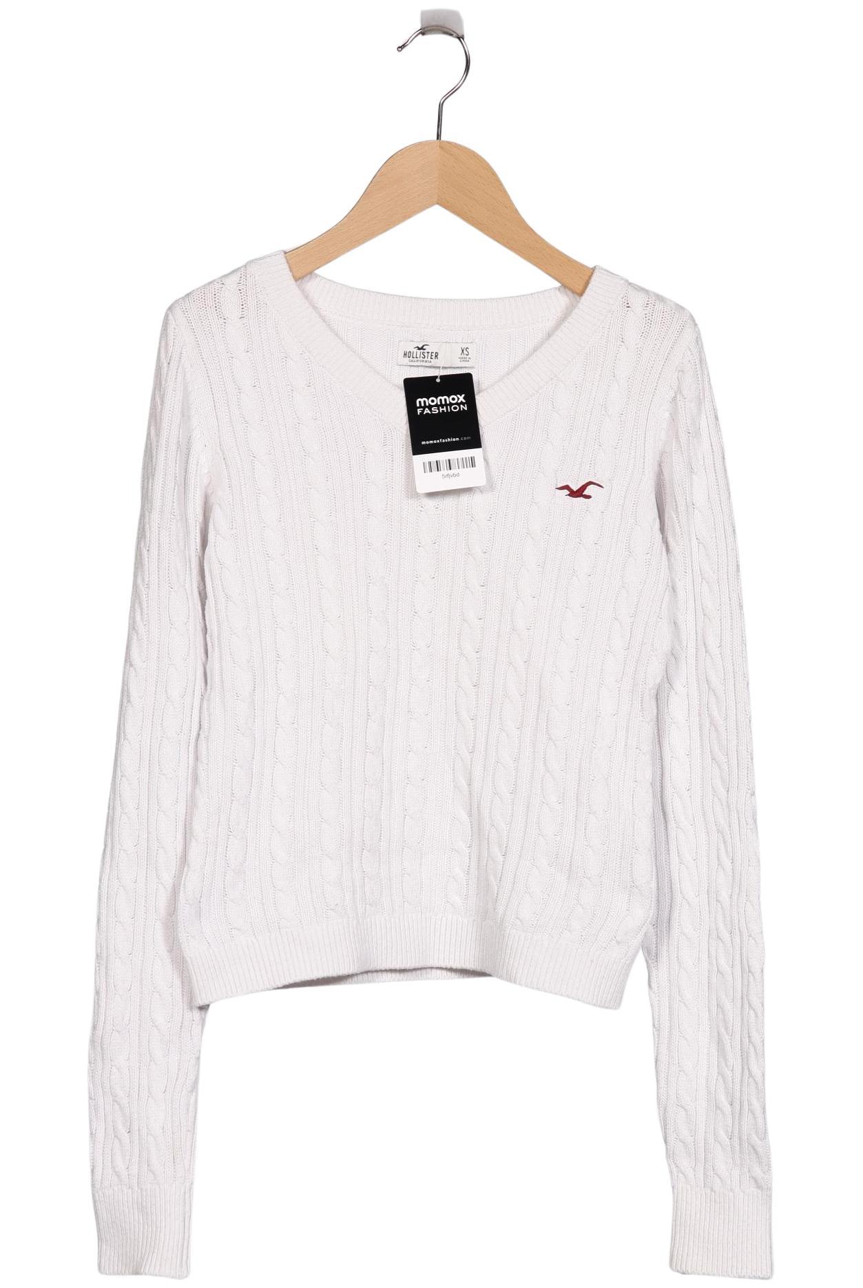 

Hollister Damen Pullover, weiß, Gr. 34