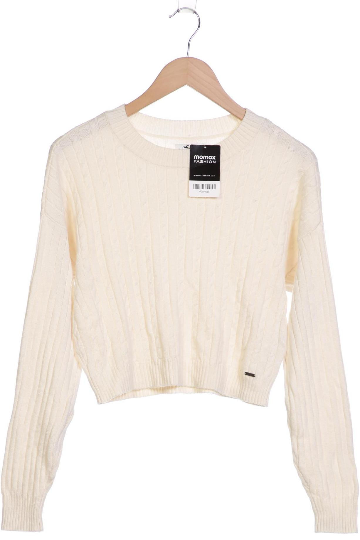 

Hollister Damen Pullover, cremeweiß, Gr. 34