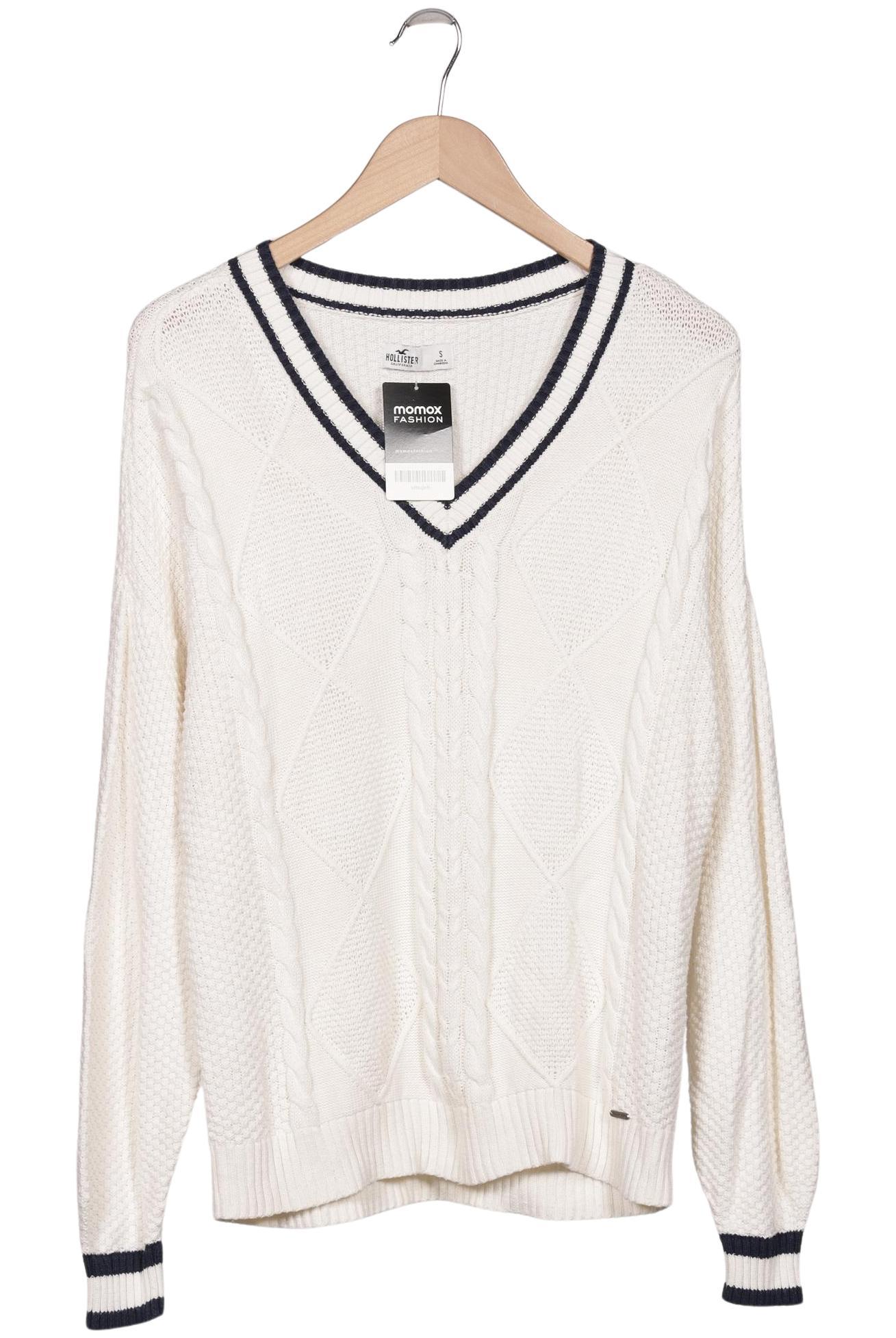 

Hollister Damen Pullover, cremeweiß, Gr. 36