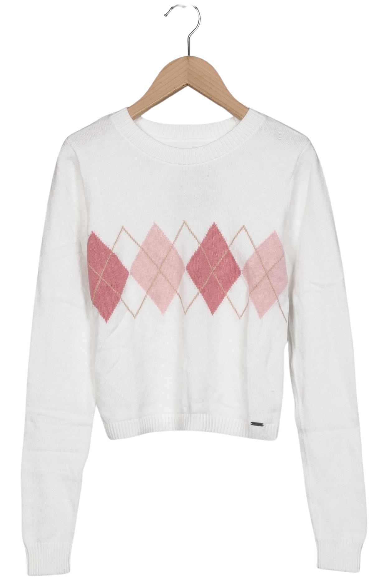 

Hollister Damen Pullover, weiß, Gr. 36