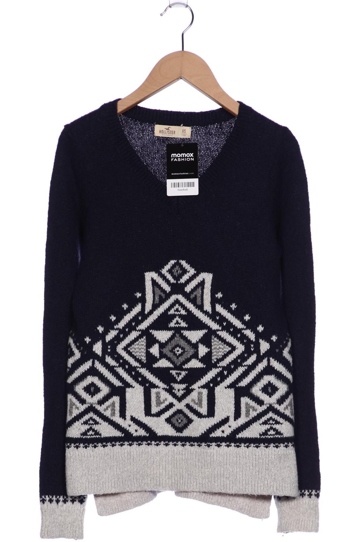 

Hollister Damen Pullover, marineblau, Gr. 34