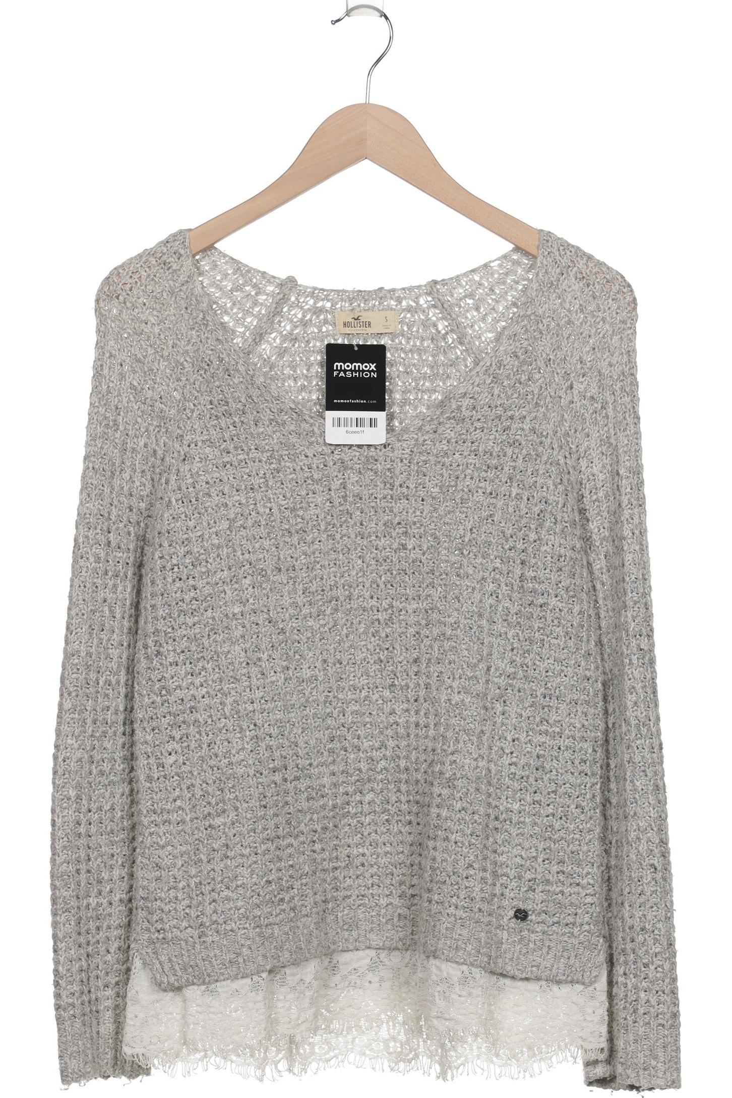 

Hollister Damen Pullover, grau, Gr. 36