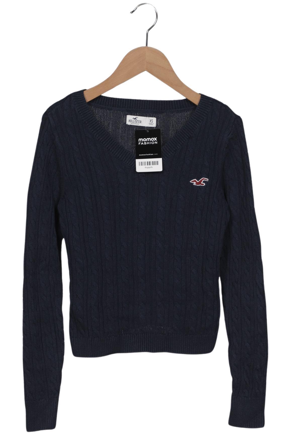 

Hollister Damen Pullover, marineblau, Gr. 34