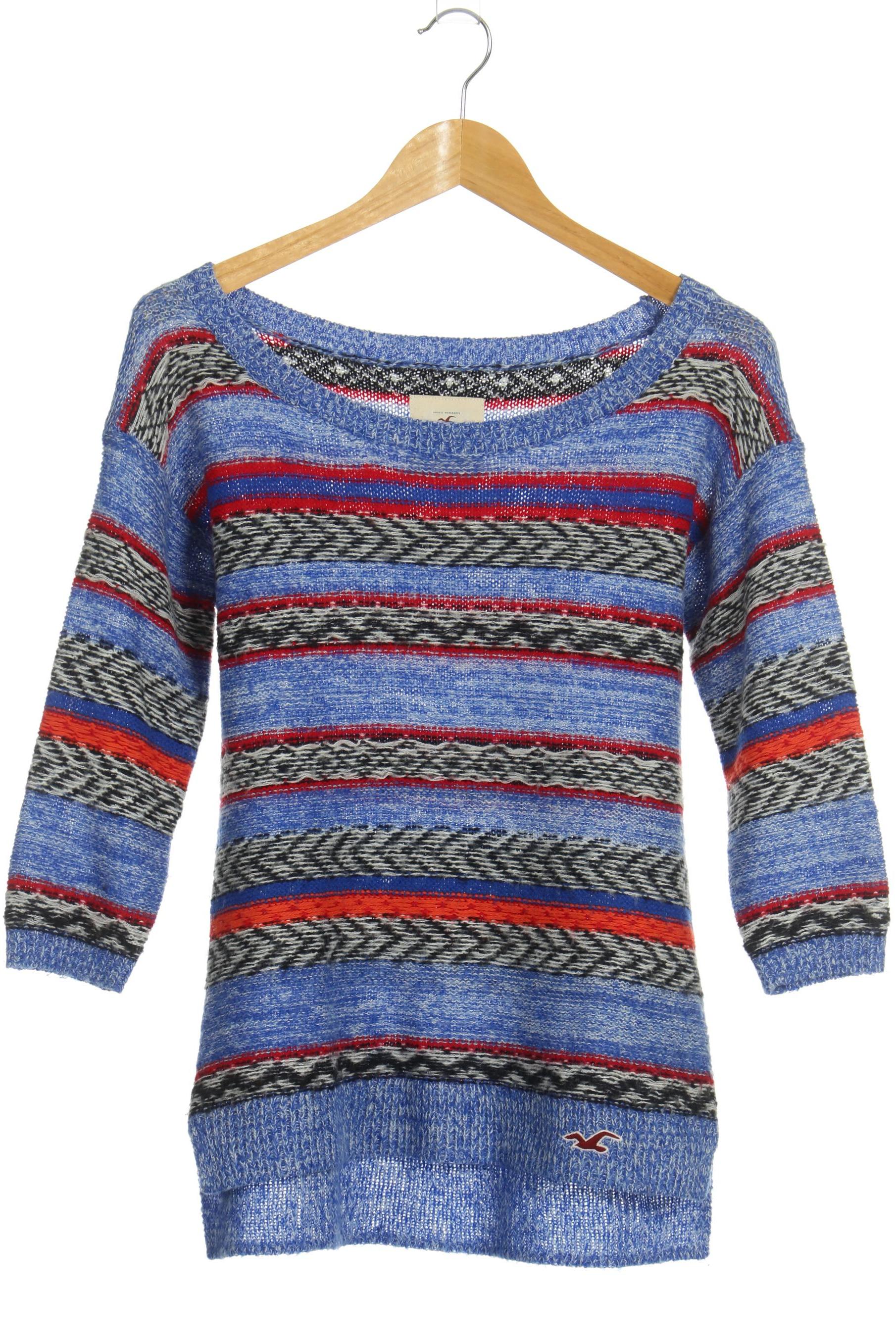 

Hollister Damen Pullover, blau, Gr. 34