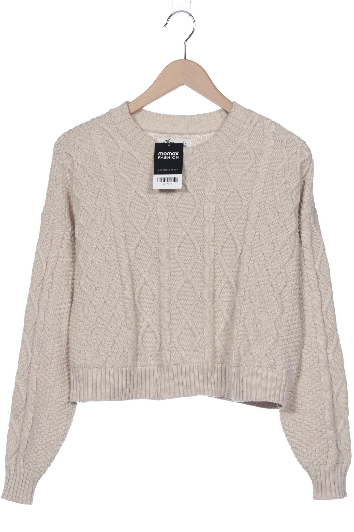

Hollister Damen Pullover, beige, Gr. 34