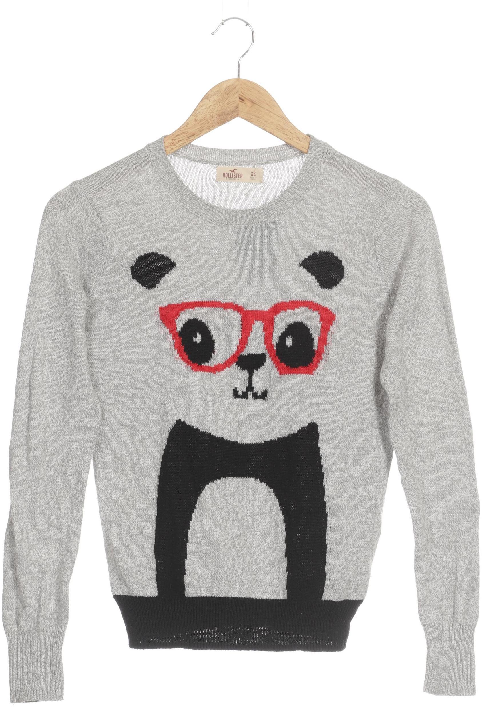 

Hollister Damen Pullover, grau, Gr.