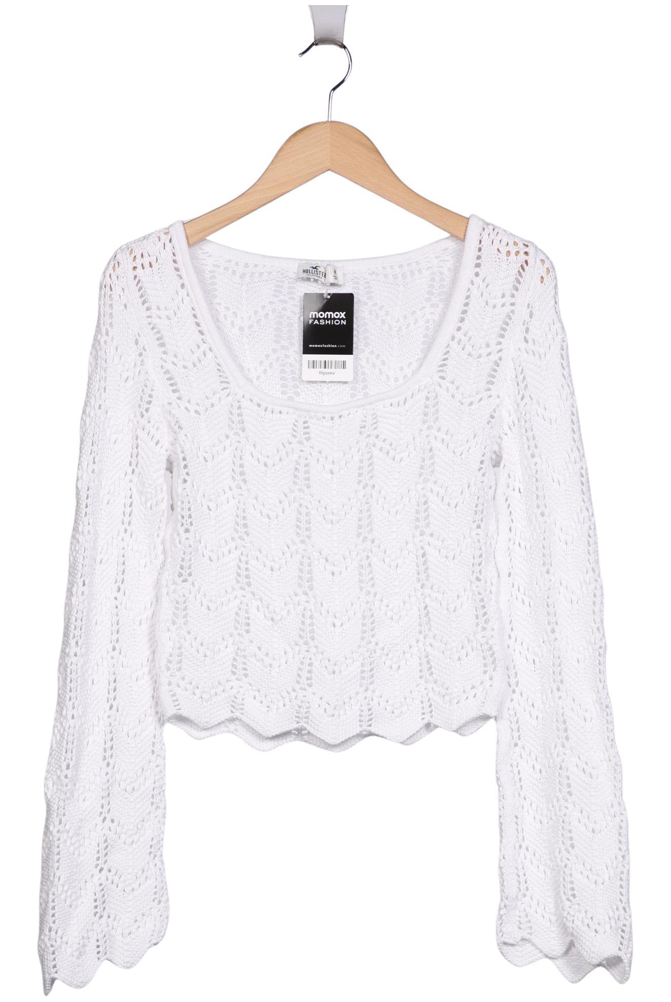 

Hollister Damen Pullover, weiß, Gr. 38