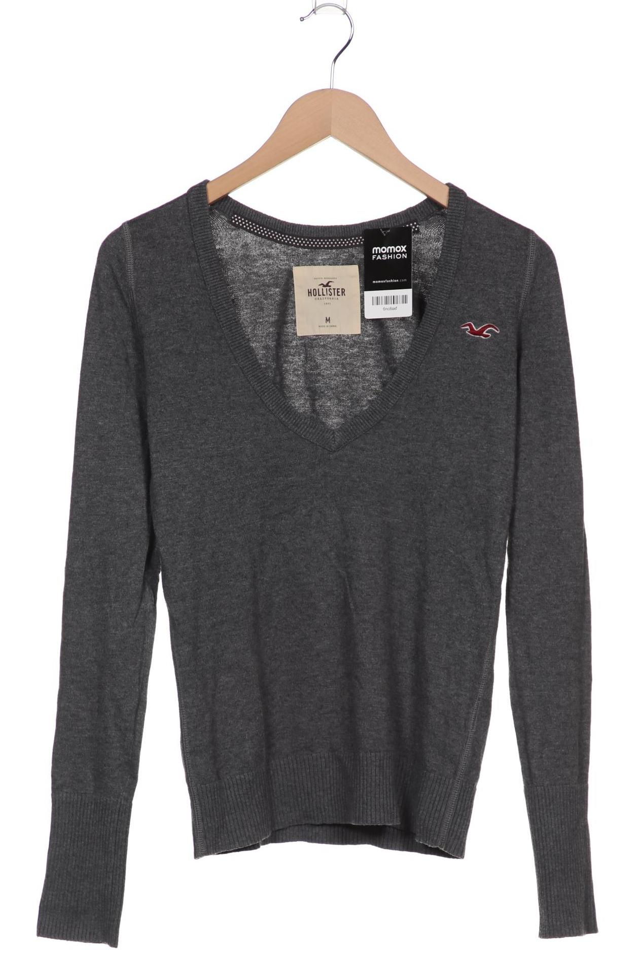 

Hollister Damen Pullover, grau