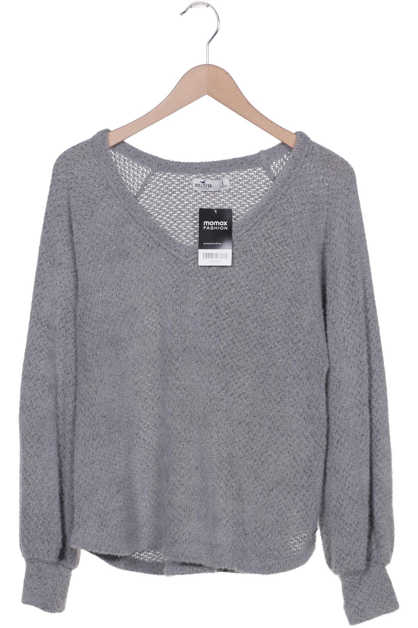 

Hollister Damen Pullover, grau, Gr. 64