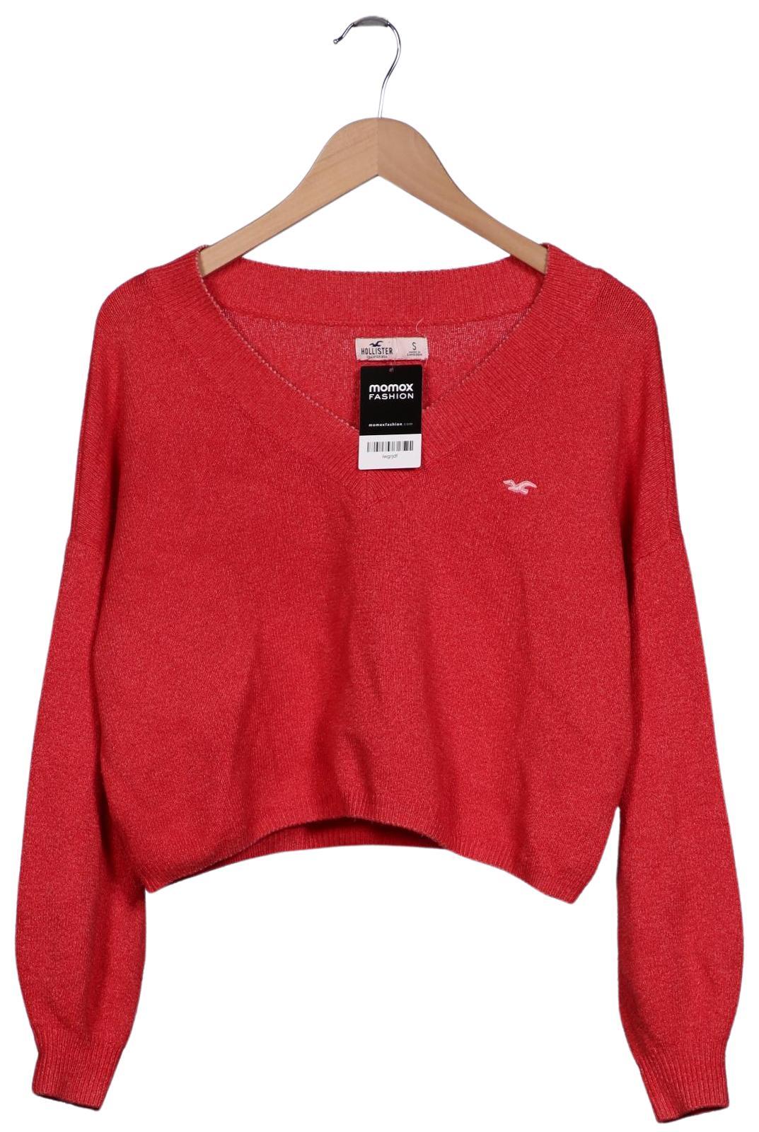 

Hollister Damen Pullover, rot, Gr. 36