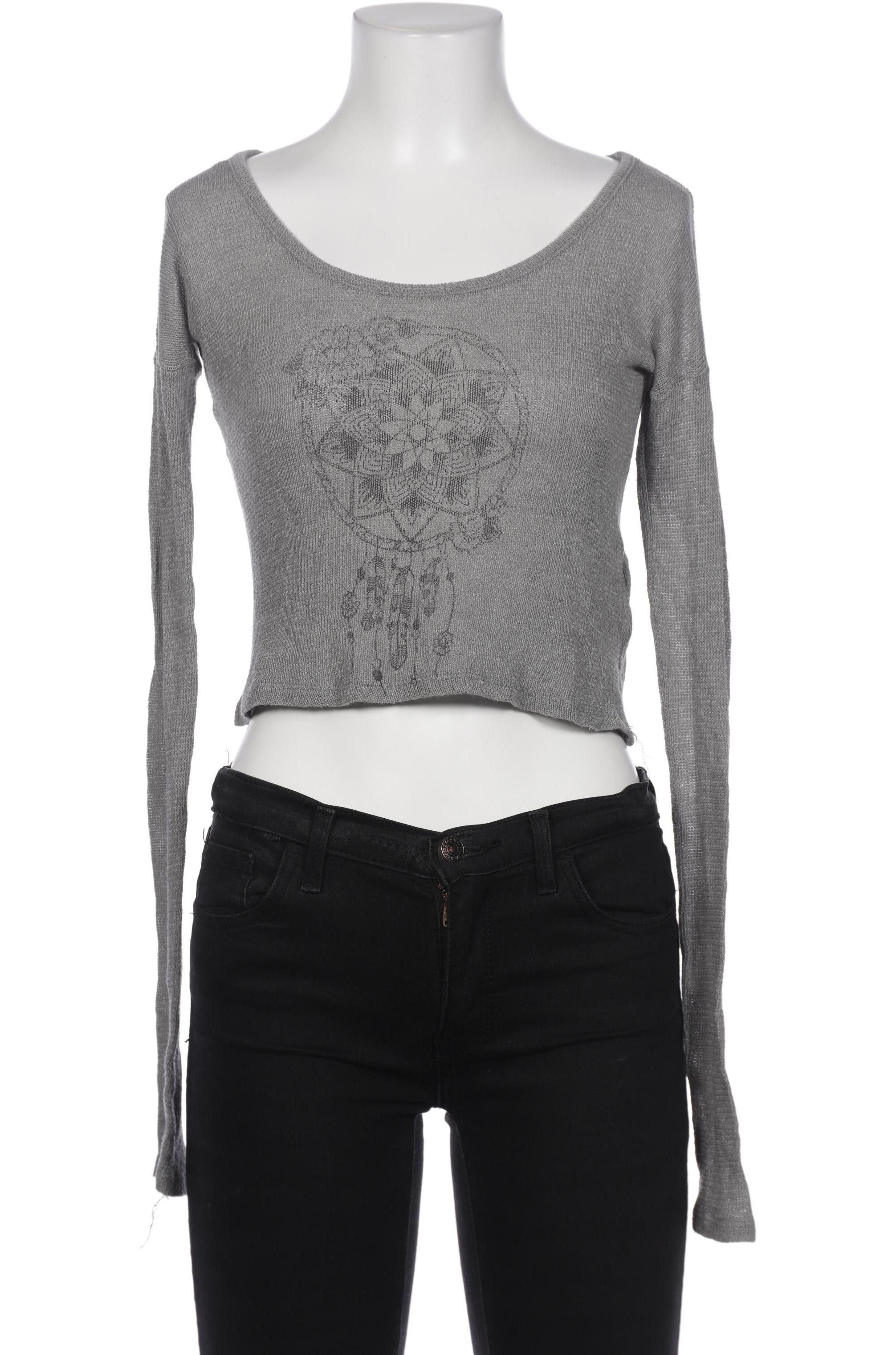 

Hollister Damen Pullover, grau, Gr. 34