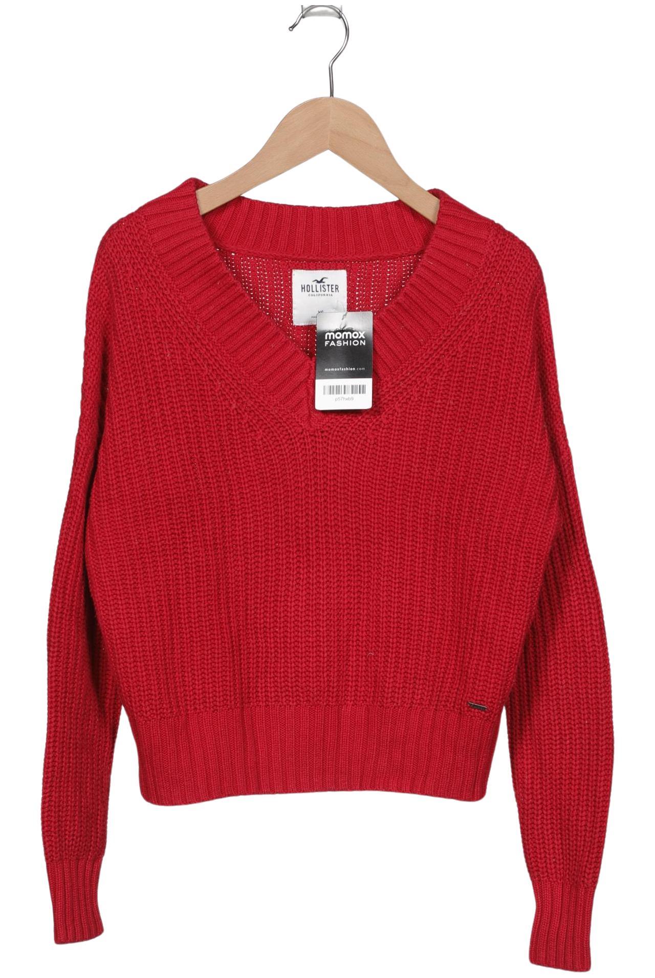 

Hollister Damen Pullover, rot, Gr. 34