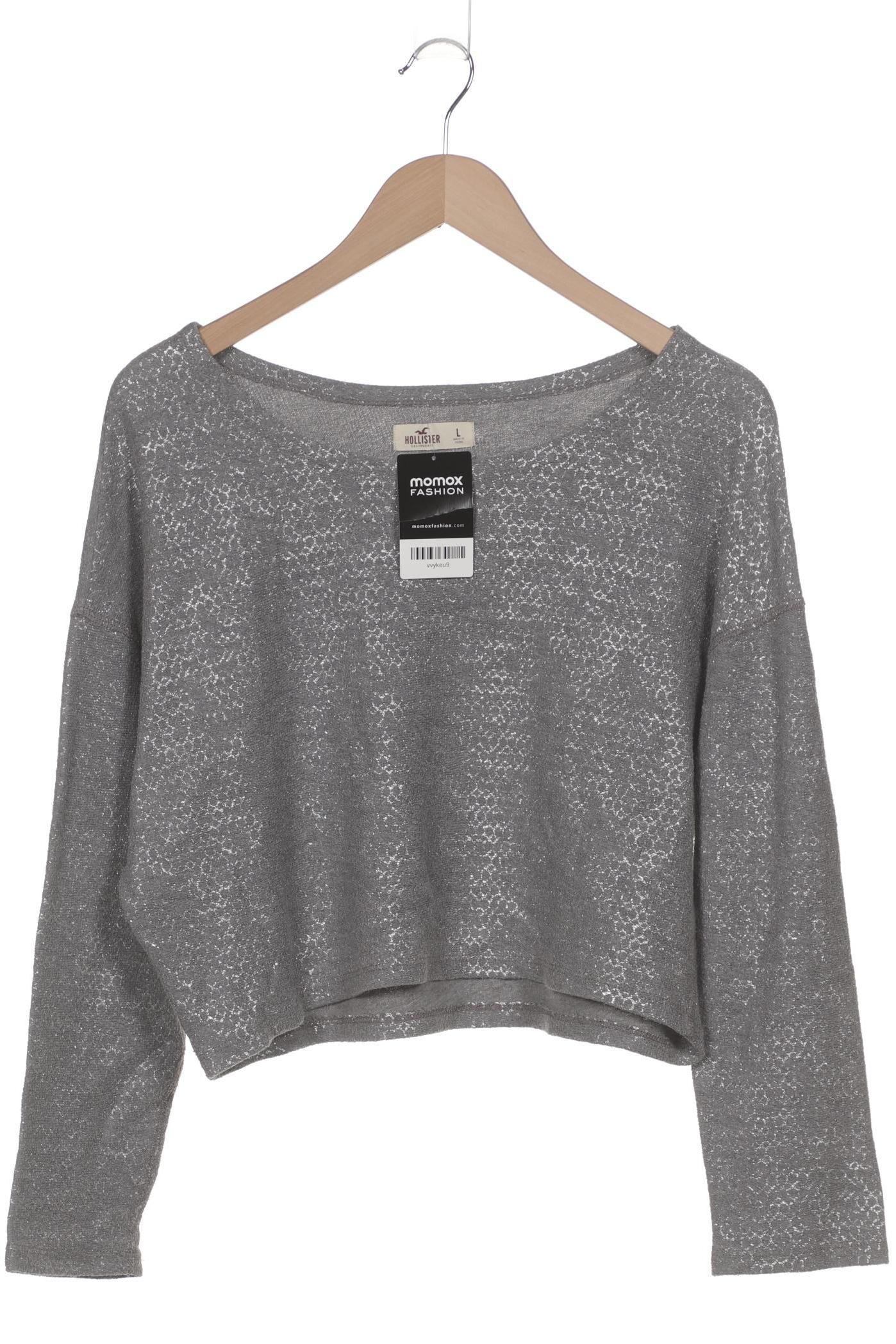 

Hollister Damen Pullover, grau, Gr. 42