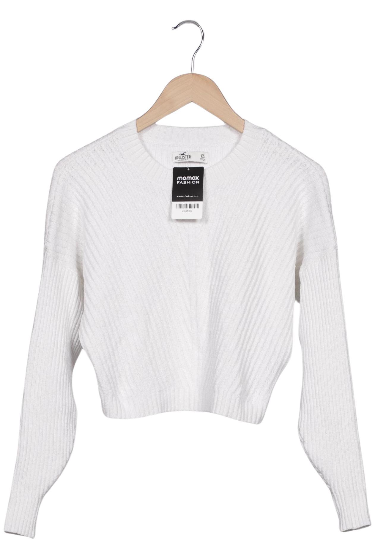 

Hollister Damen Pullover, weiß, Gr. 34