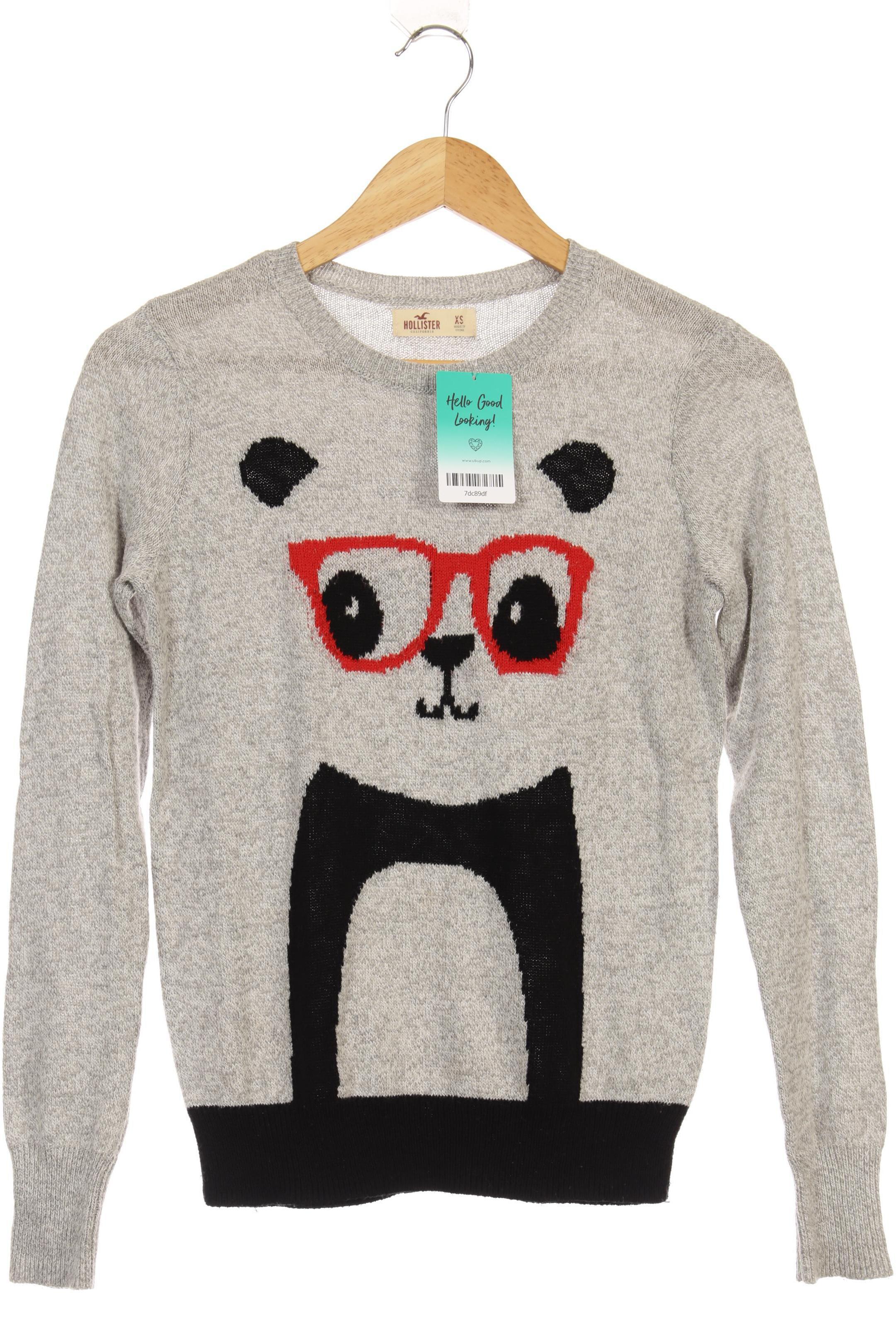 

Hollister Damen Pullover, grau, Gr.