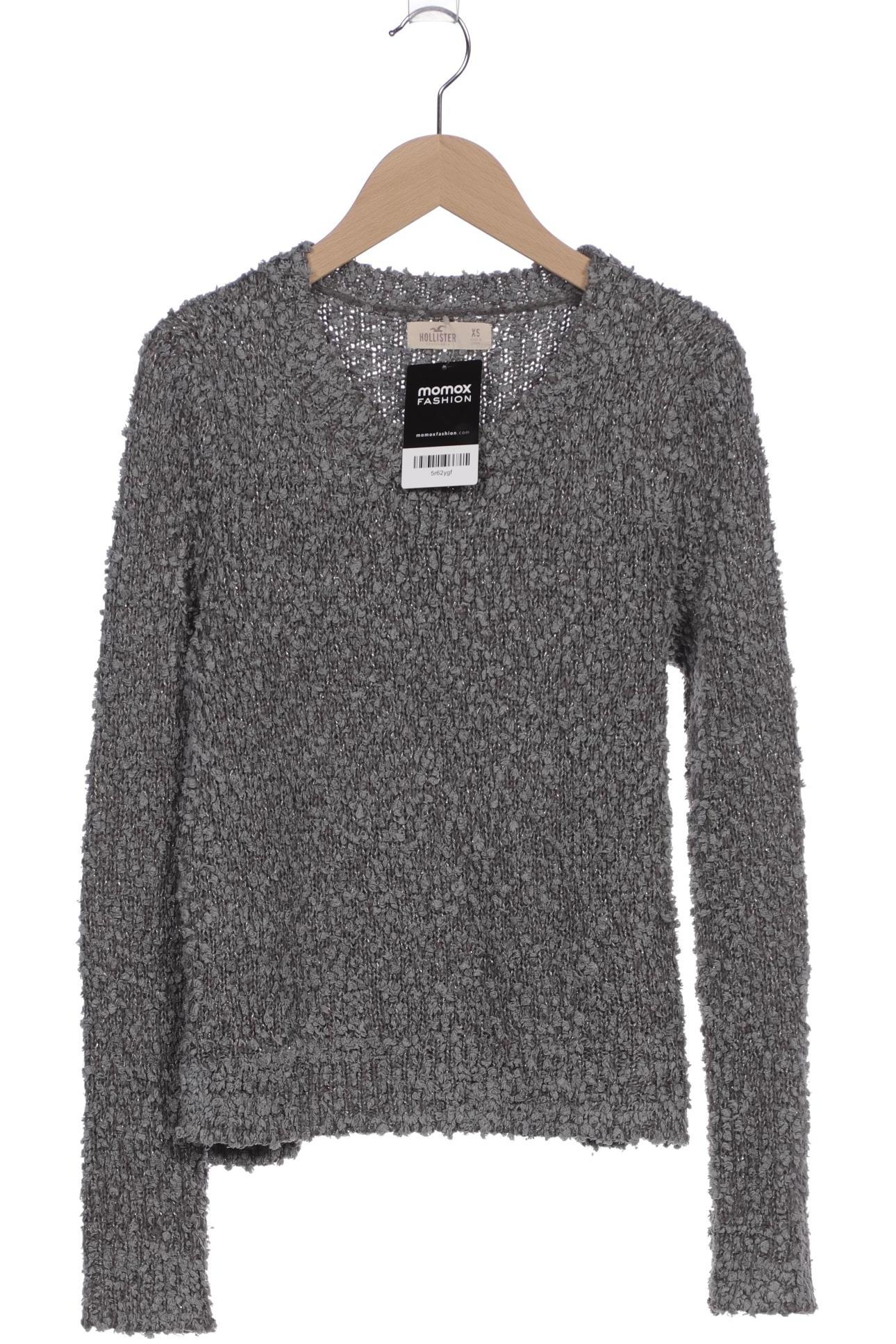 

Hollister Damen Pullover, grau, Gr. 34