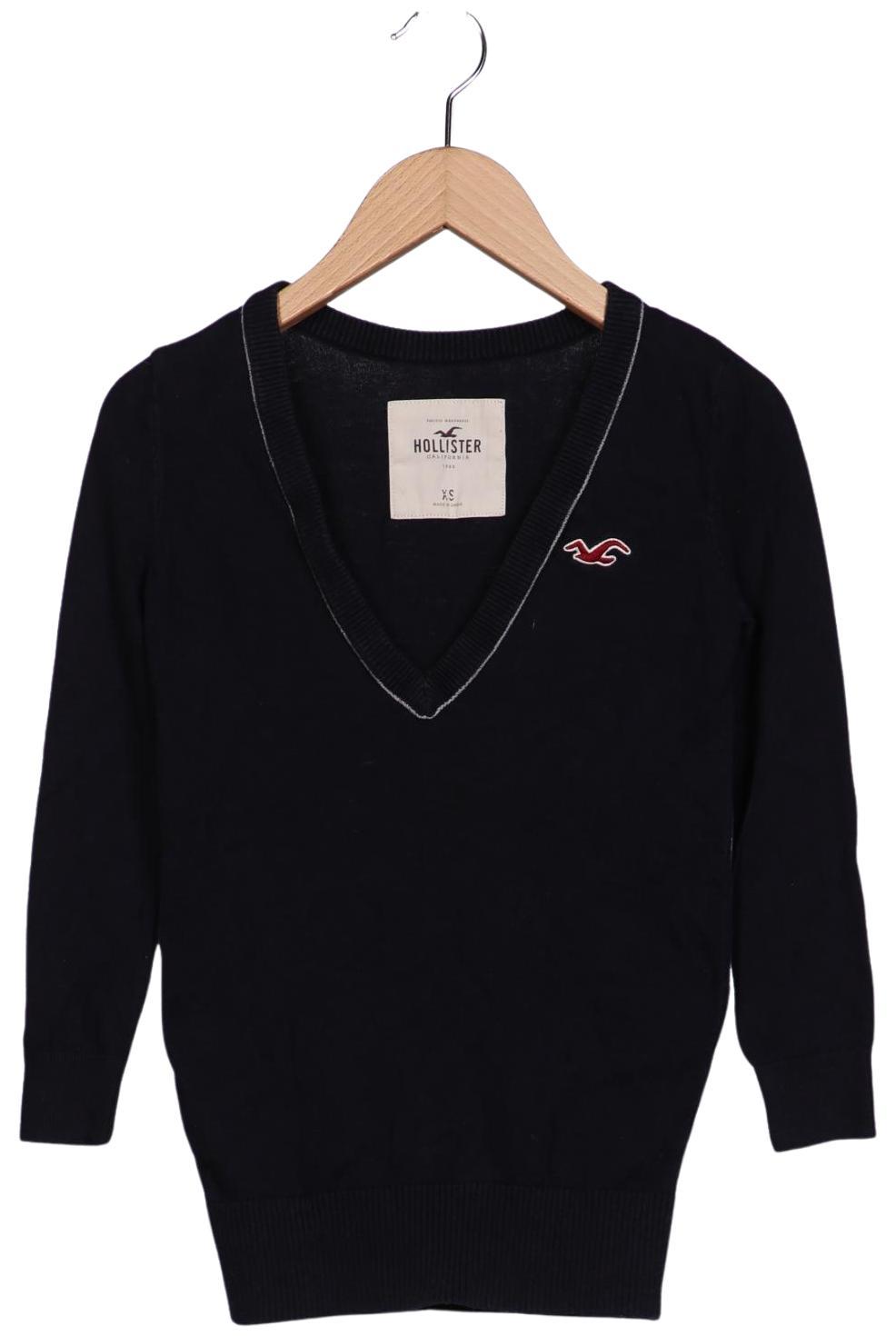 

Hollister Damen Pullover, marineblau, Gr. 34