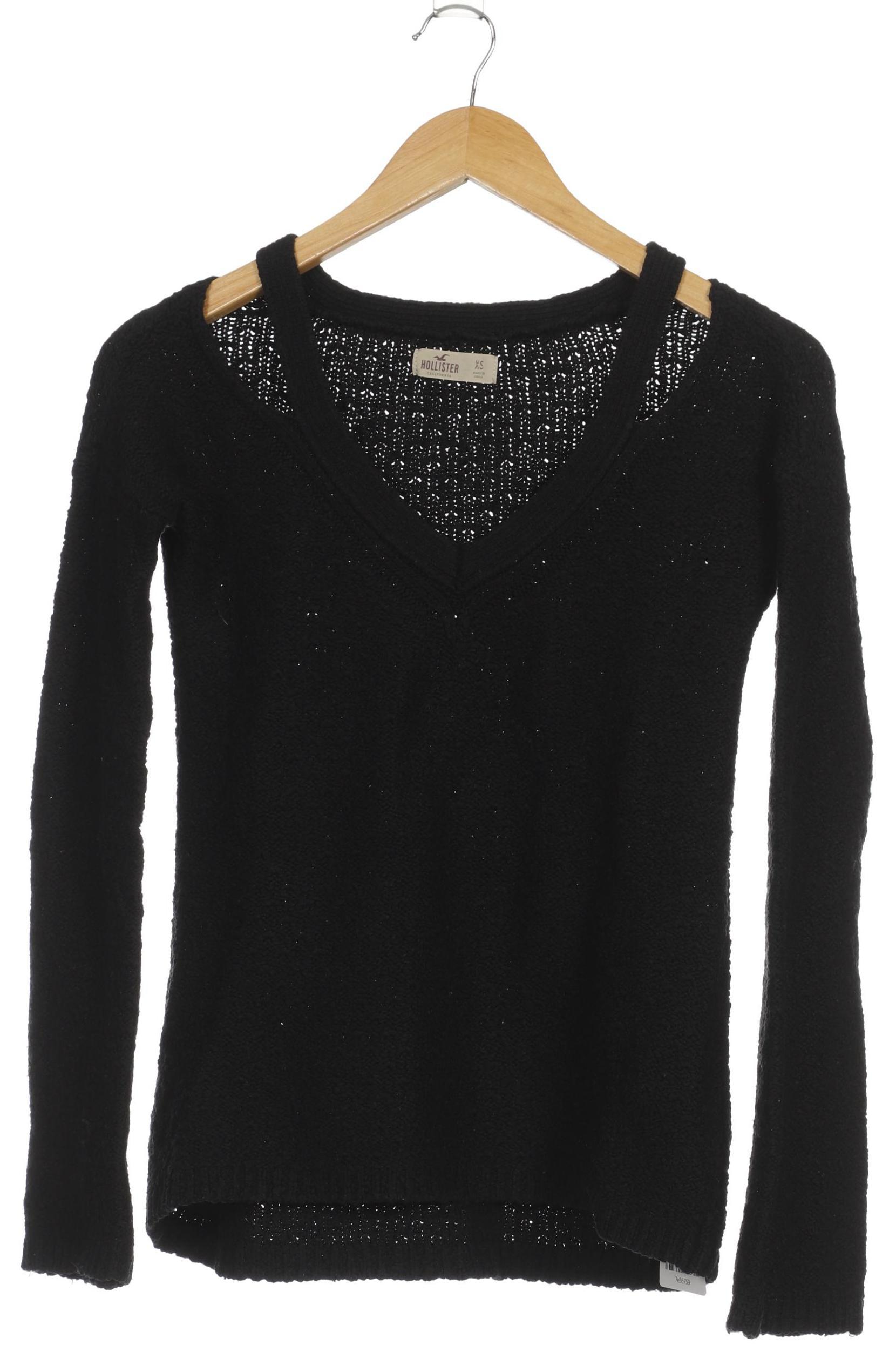 

Hollister Damen Pullover, schwarz, Gr.