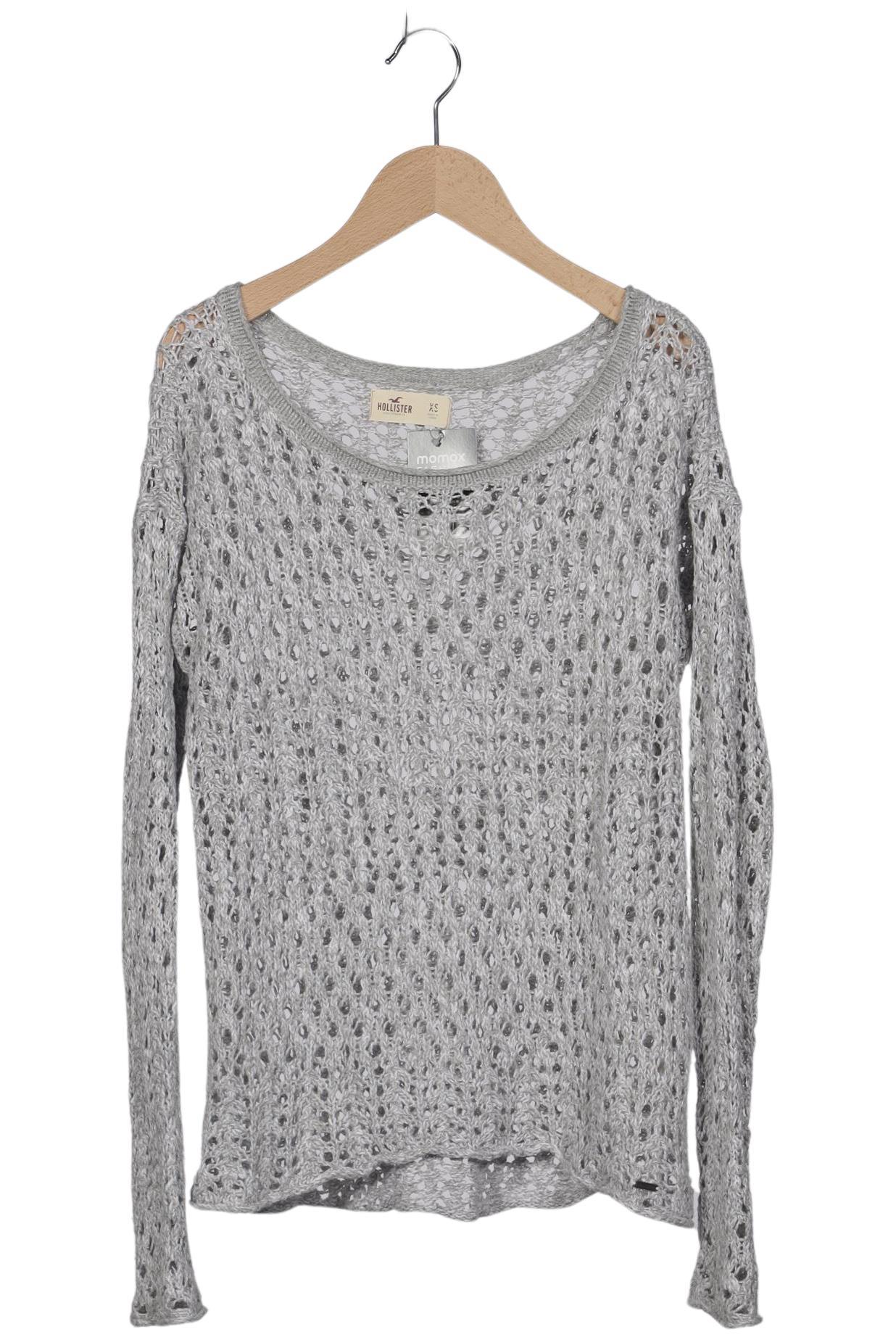 

Hollister Damen Pullover, grau, Gr. 34
