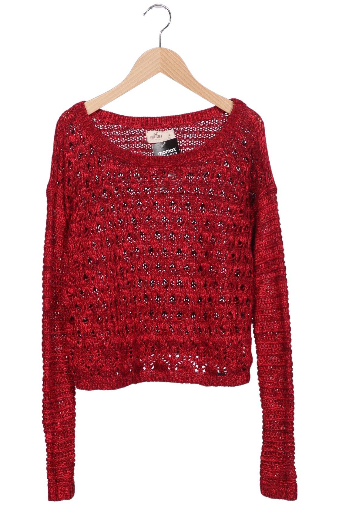 

Hollister Damen Pullover, rot, Gr. 36