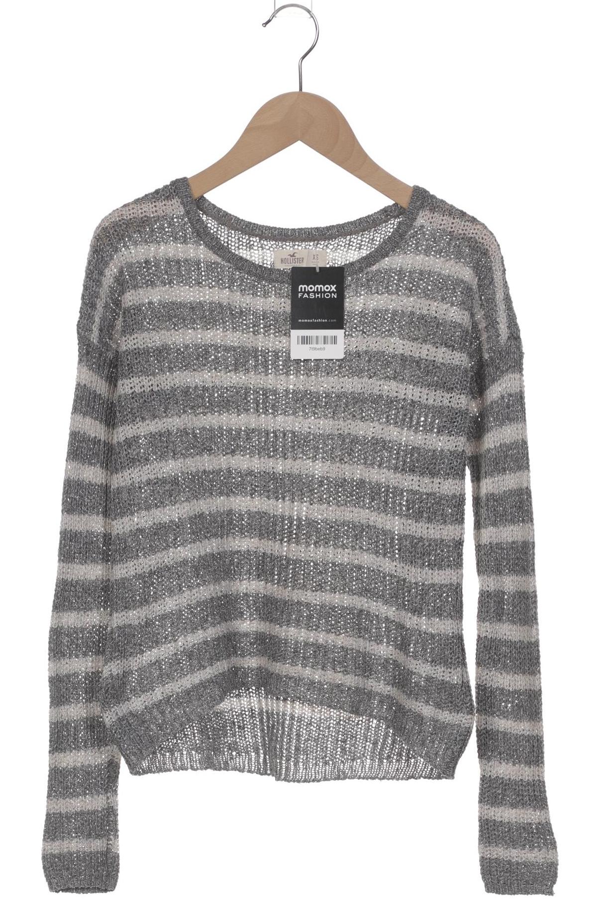 

Hollister Damen Pullover, grau, Gr. 34