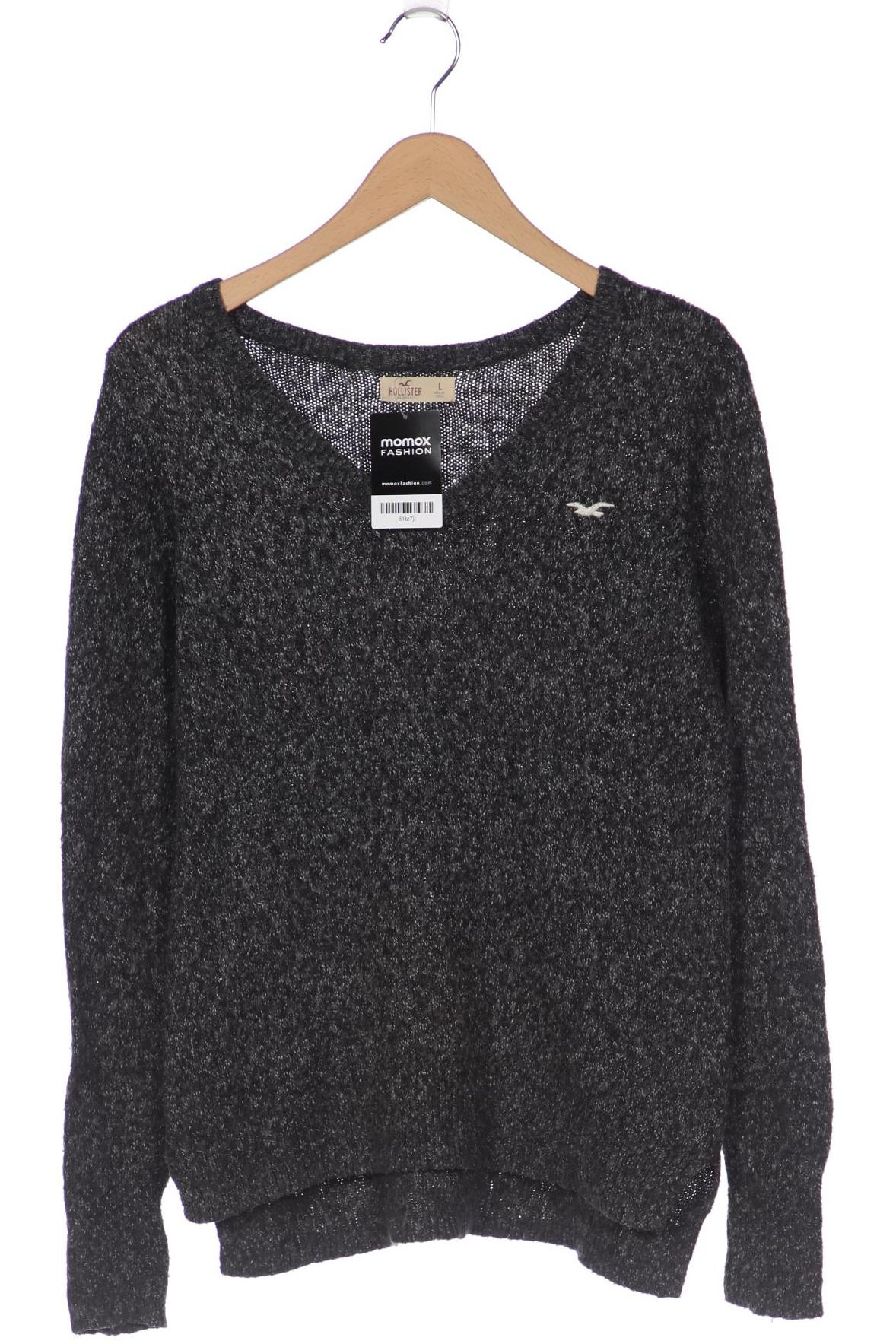 

Hollister Damen Pullover, grau