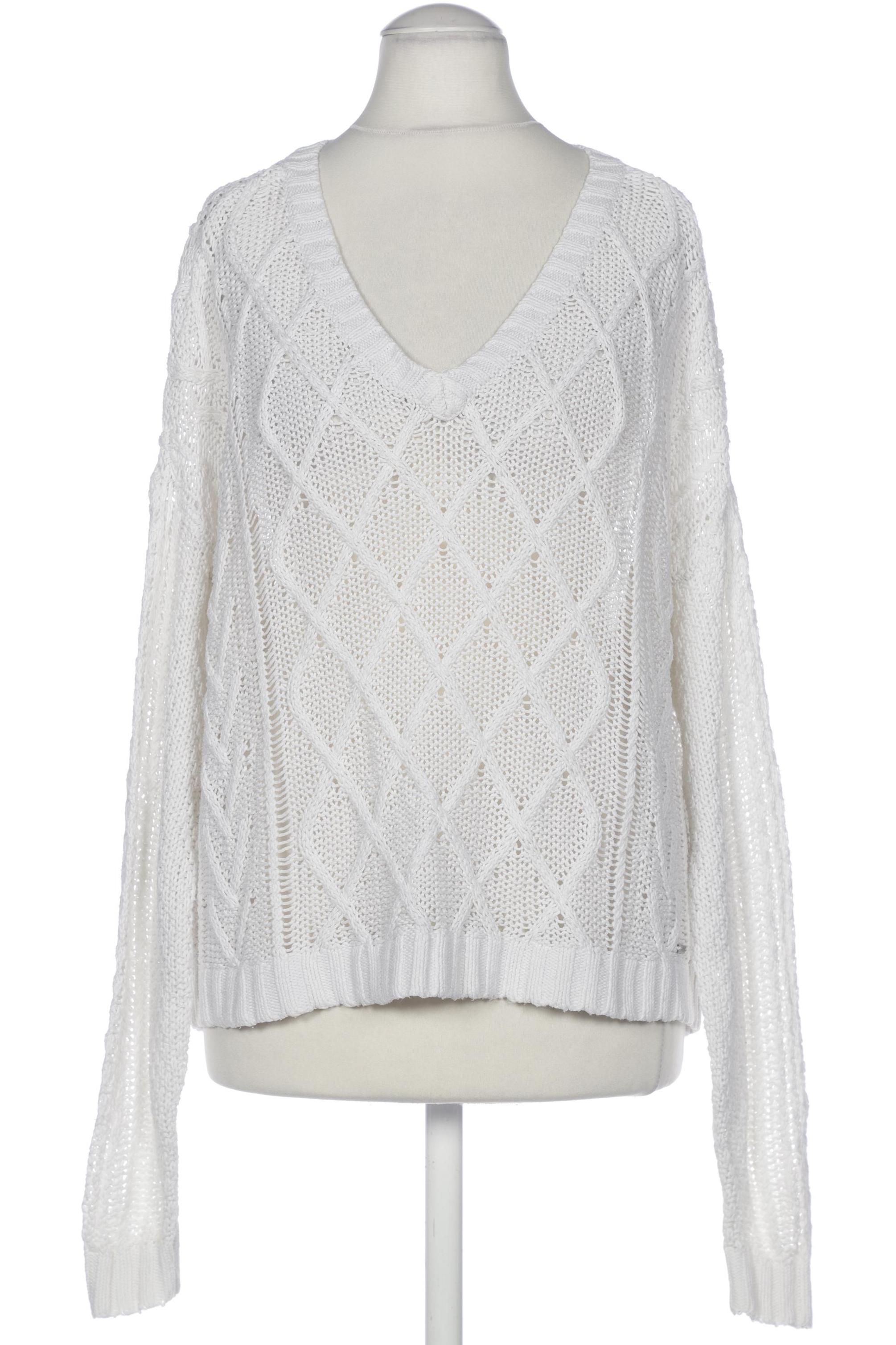 

Hollister Damen Pullover, weiß, Gr. 34
