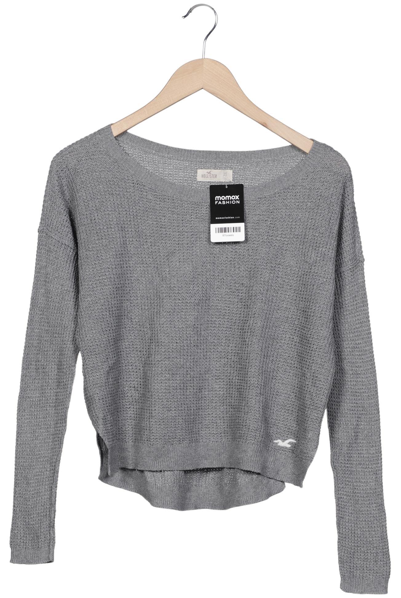 

Hollister Damen Pullover, grau, Gr. 34