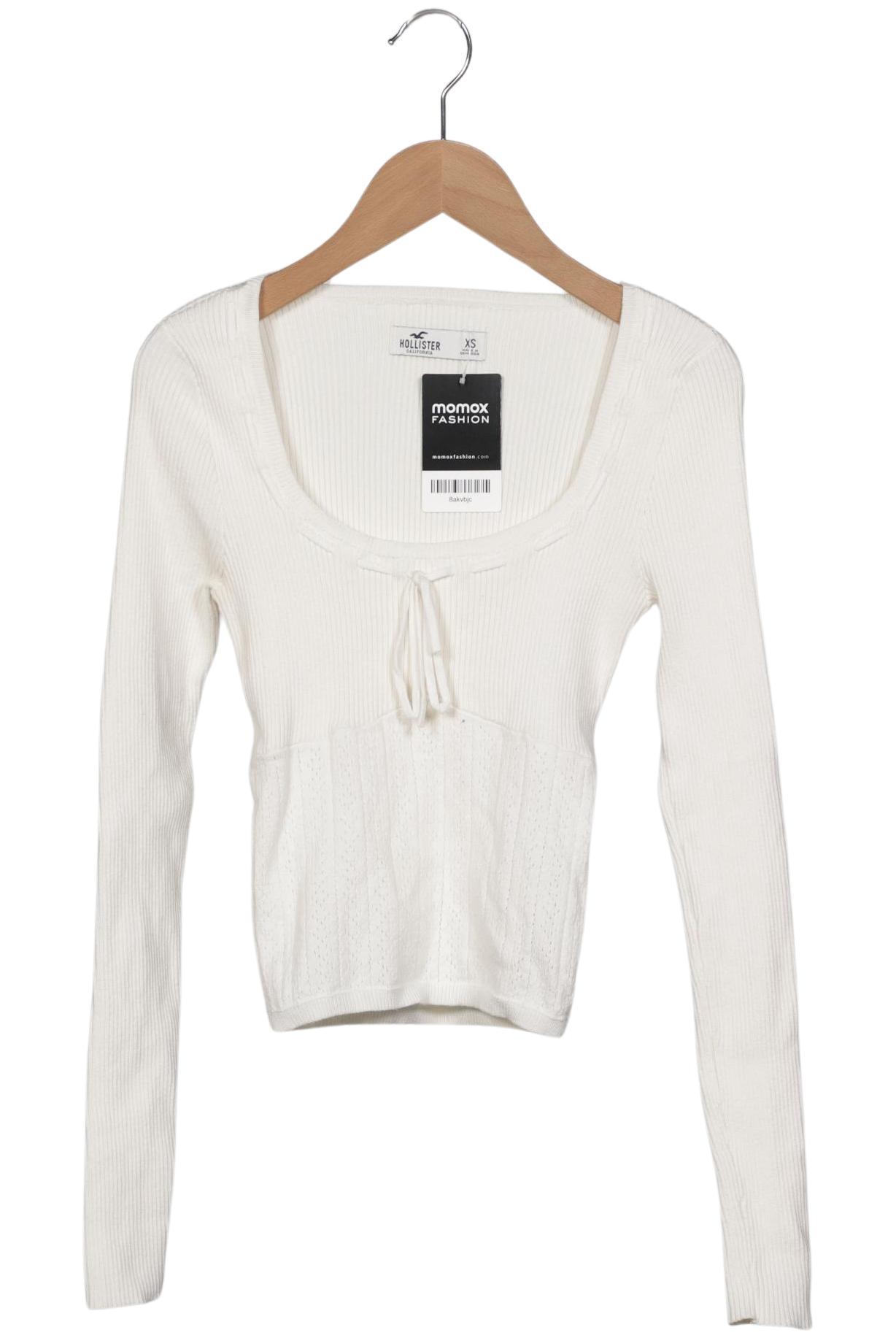 

Hollister Damen Pullover, cremeweiß, Gr. 34