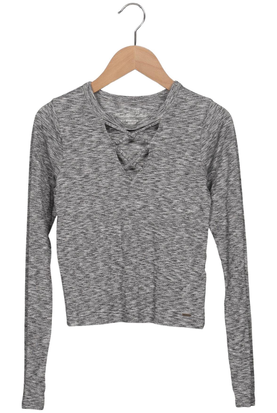 

Hollister Damen Pullover, grau, Gr. 34