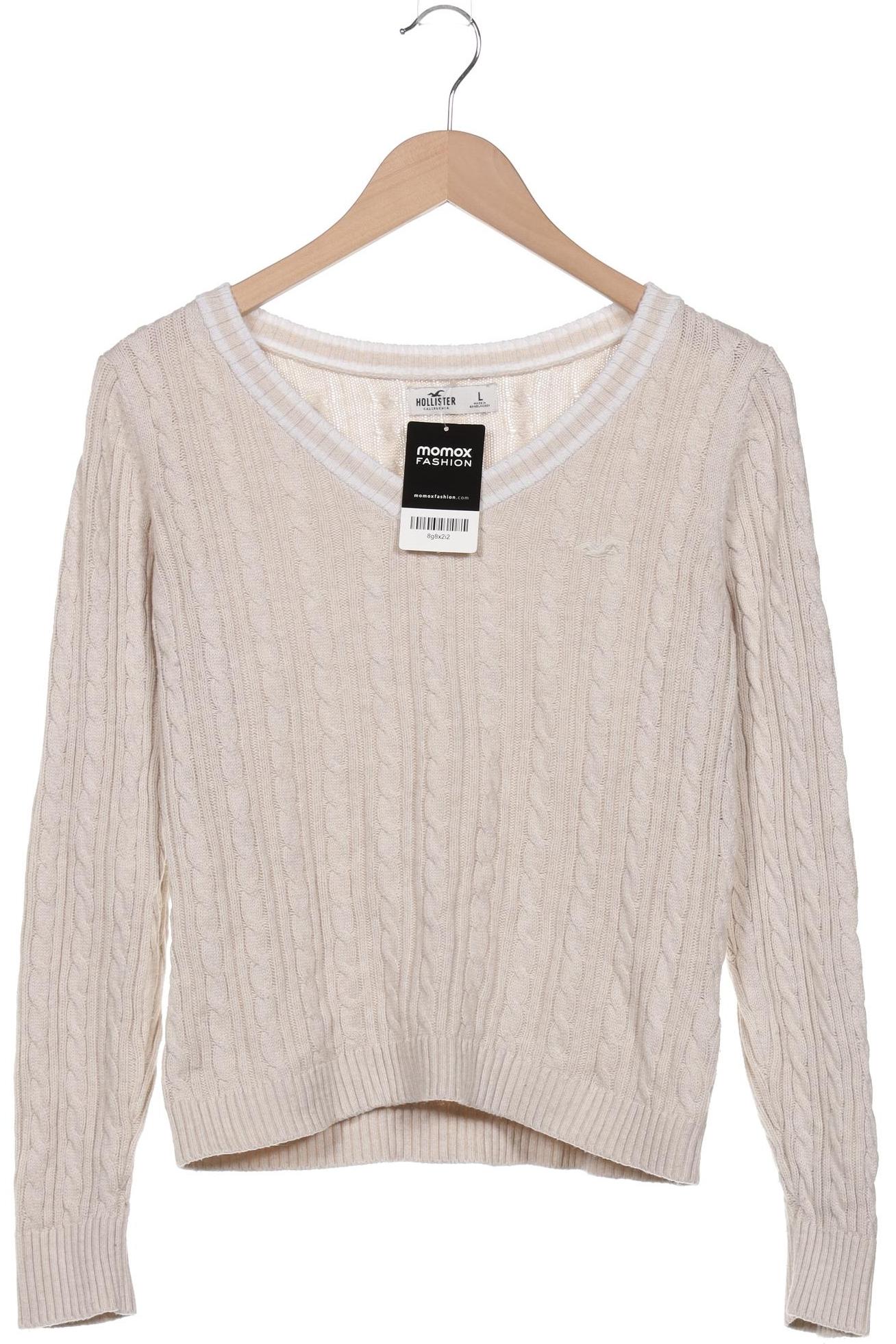 

Hollister Damen Pullover, beige, Gr. 42