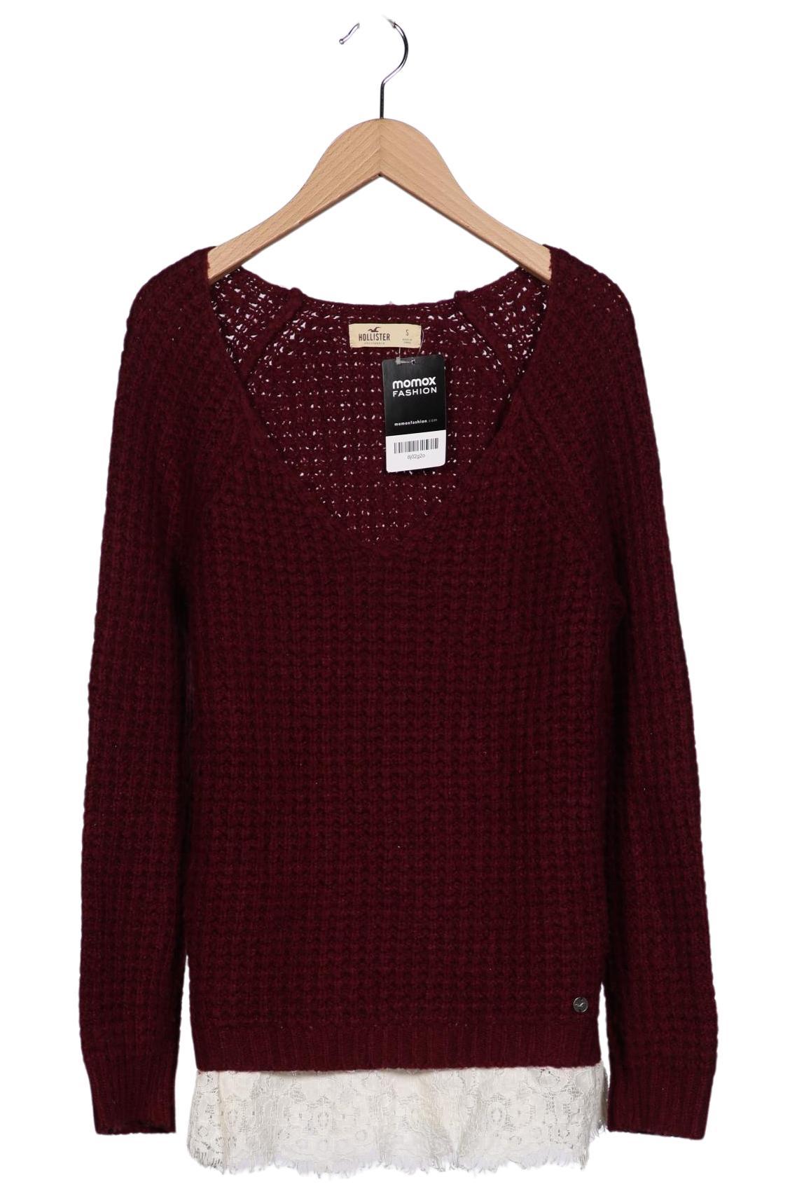

Hollister Damen Pullover, bordeaux, Gr. 36