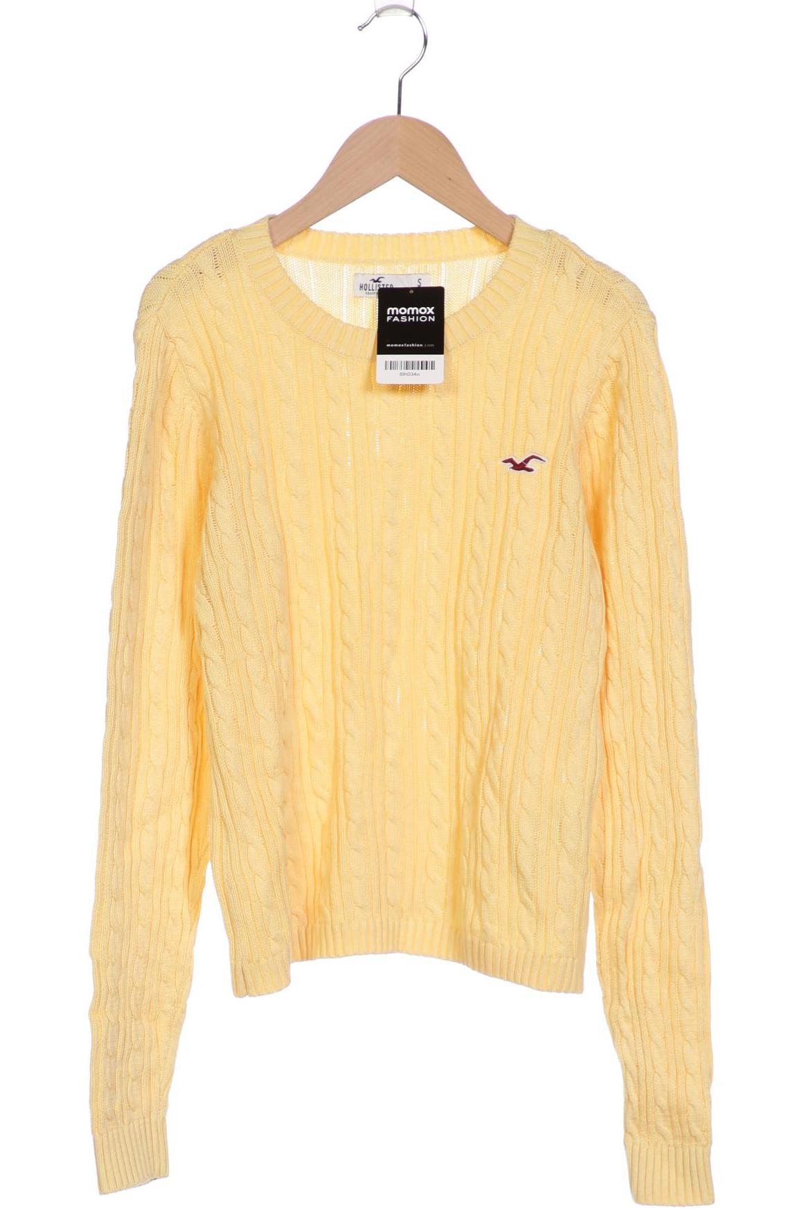 

Hollister Damen Pullover, gelb, Gr. 36