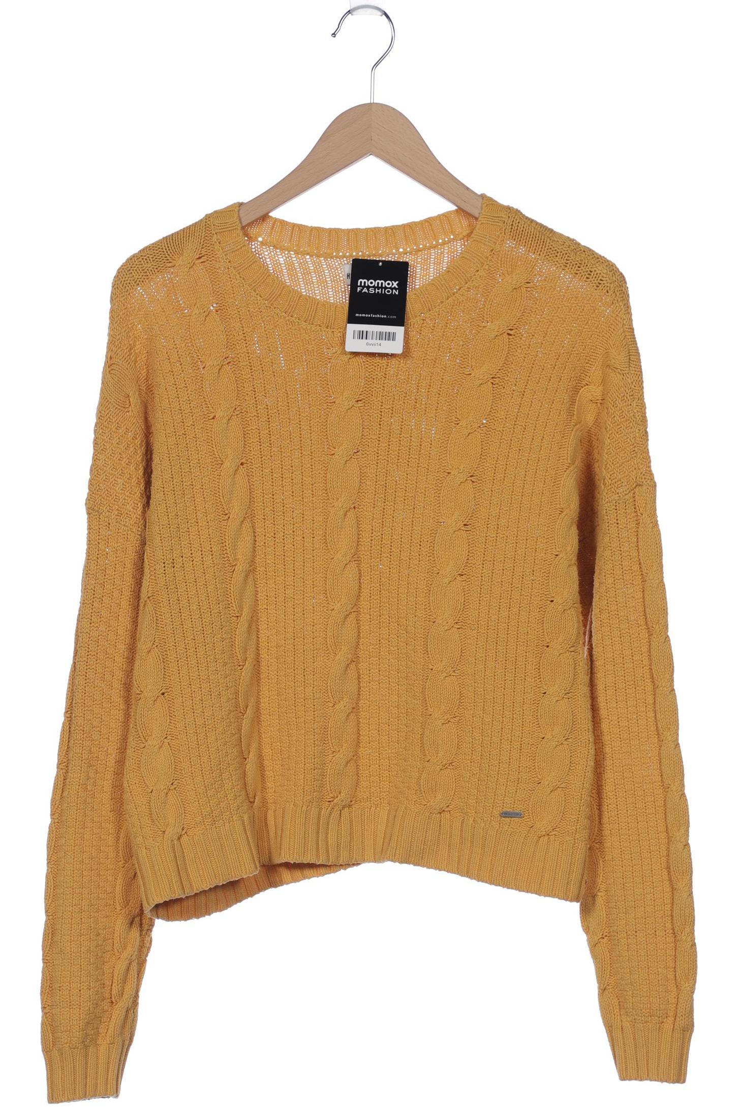 

Hollister Damen Pullover, gelb, Gr. 38