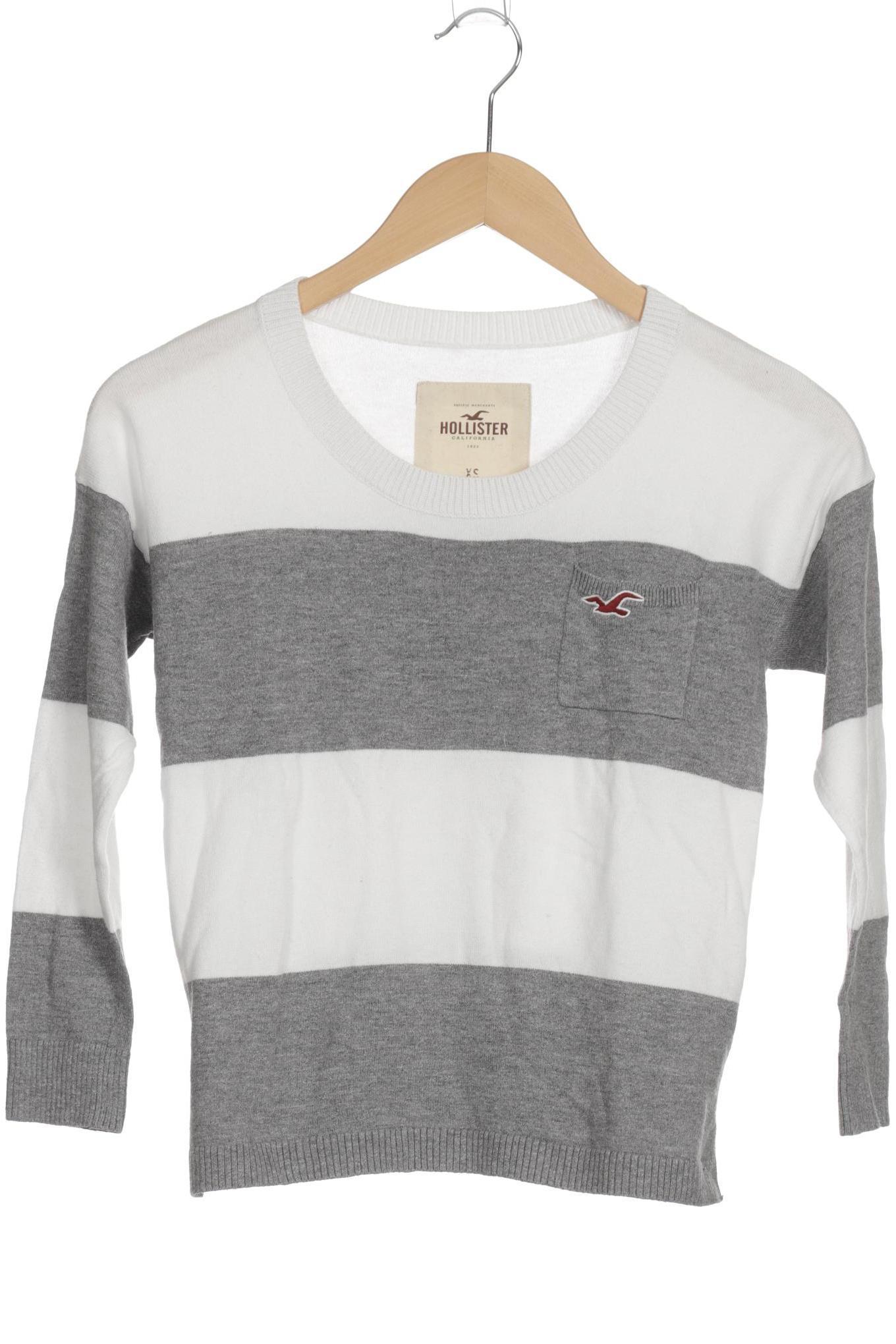 

Hollister Damen Pullover, grau, Gr.