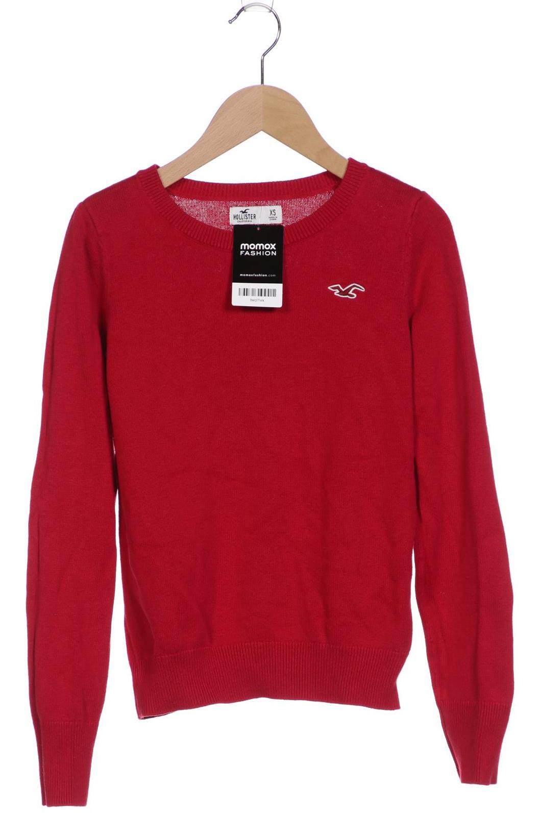

Hollister Damen Pullover, rot
