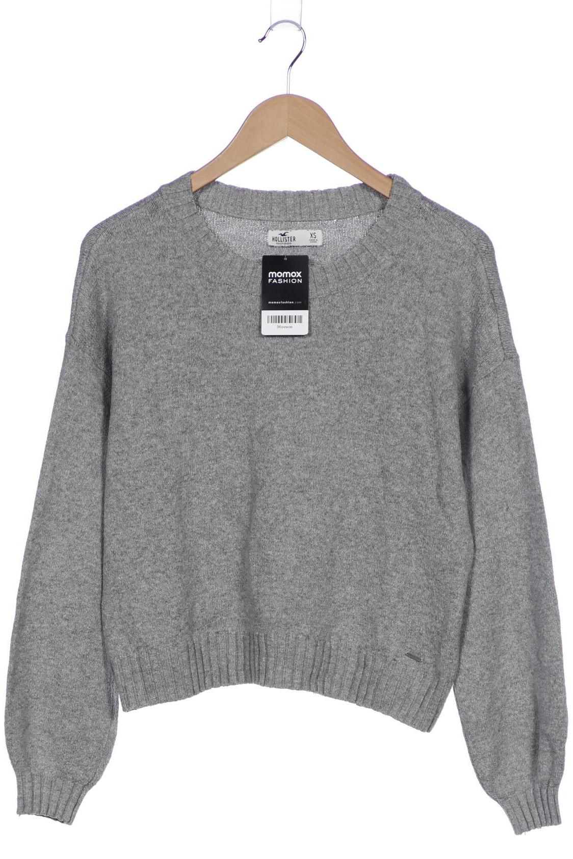 

Hollister Damen Pullover, grau, Gr. 34