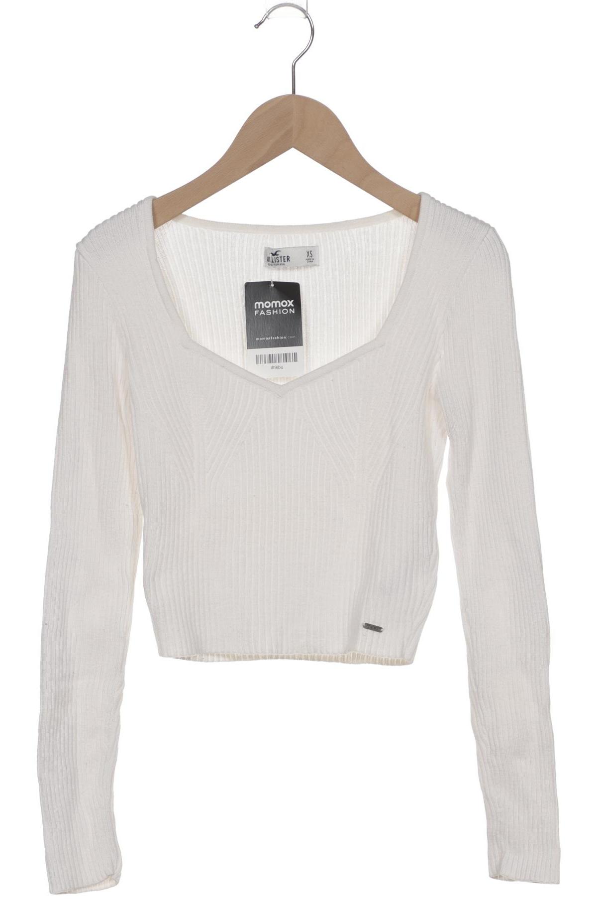 

Hollister Damen Pullover, weiß, Gr. 34
