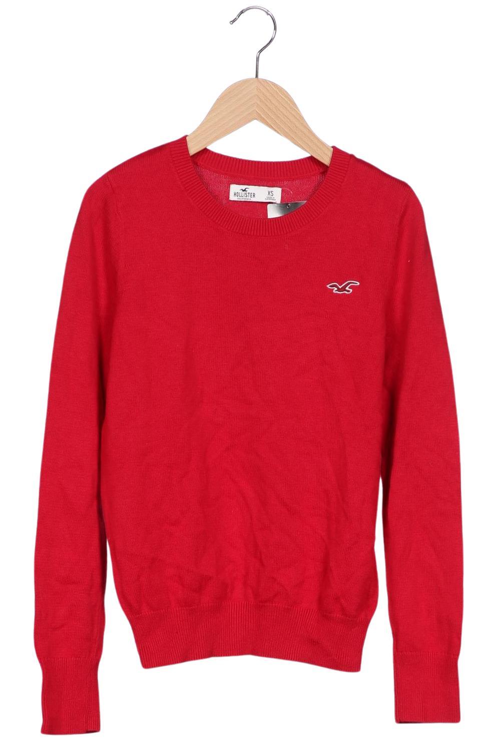 

Hollister Damen Pullover, rot, Gr. 34