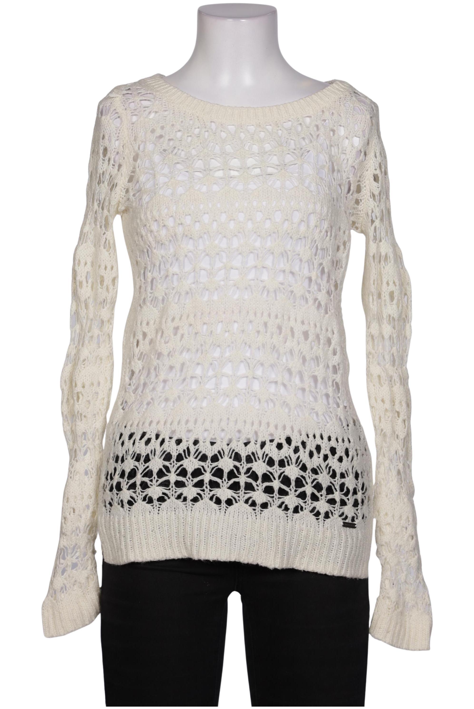 

Hollister Damen Pullover, cremeweiß, Gr. 36