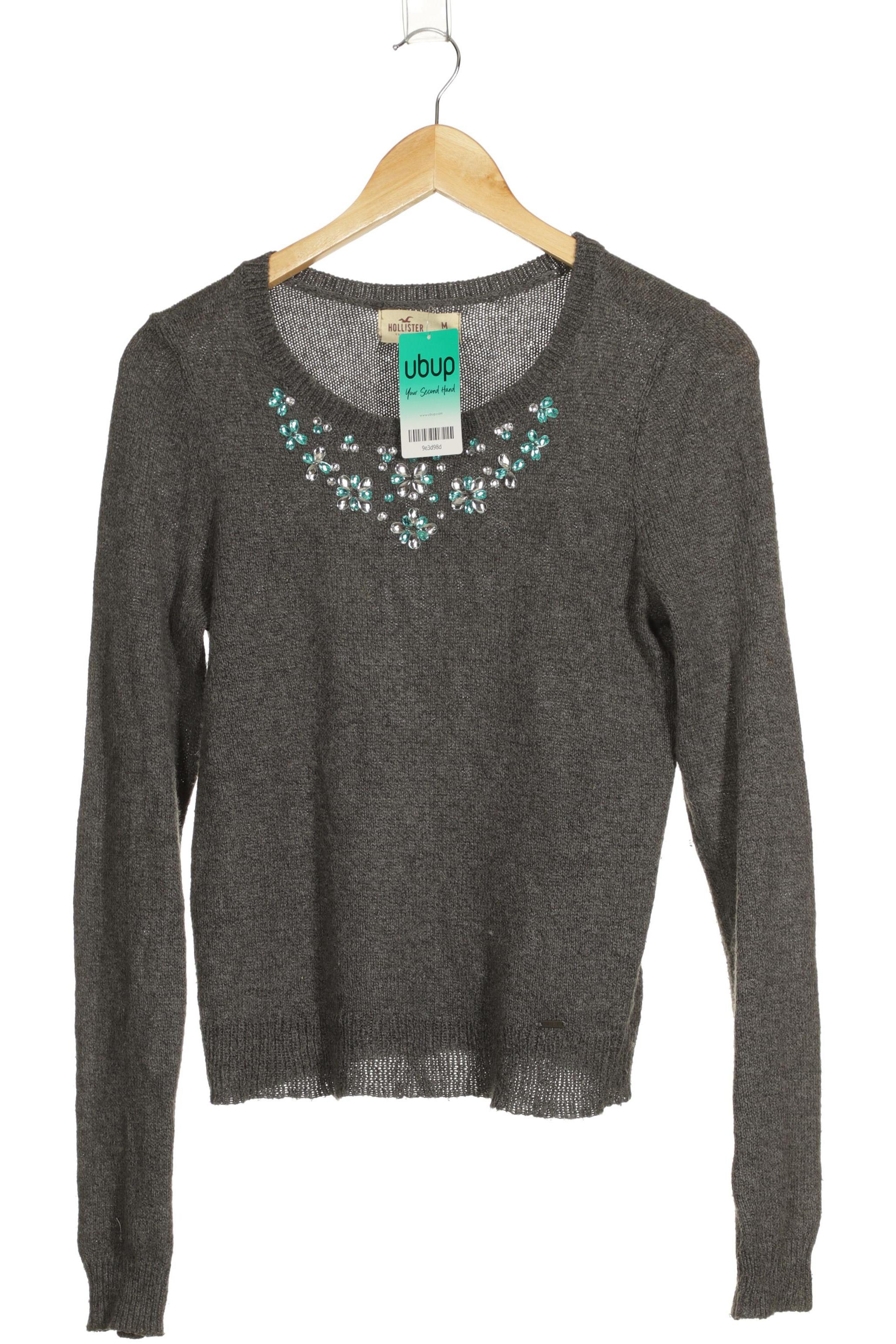 

Hollister Damen Pullover, grau, Gr. 38
