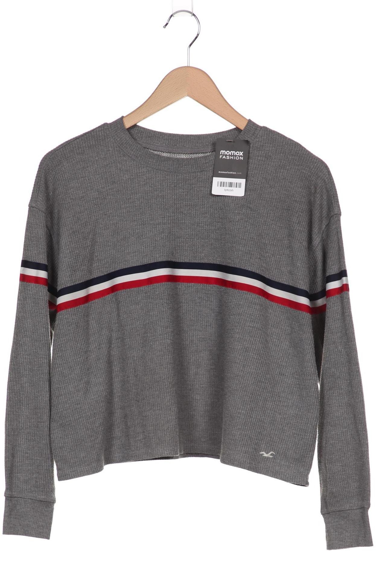 

Hollister Damen Pullover, grau