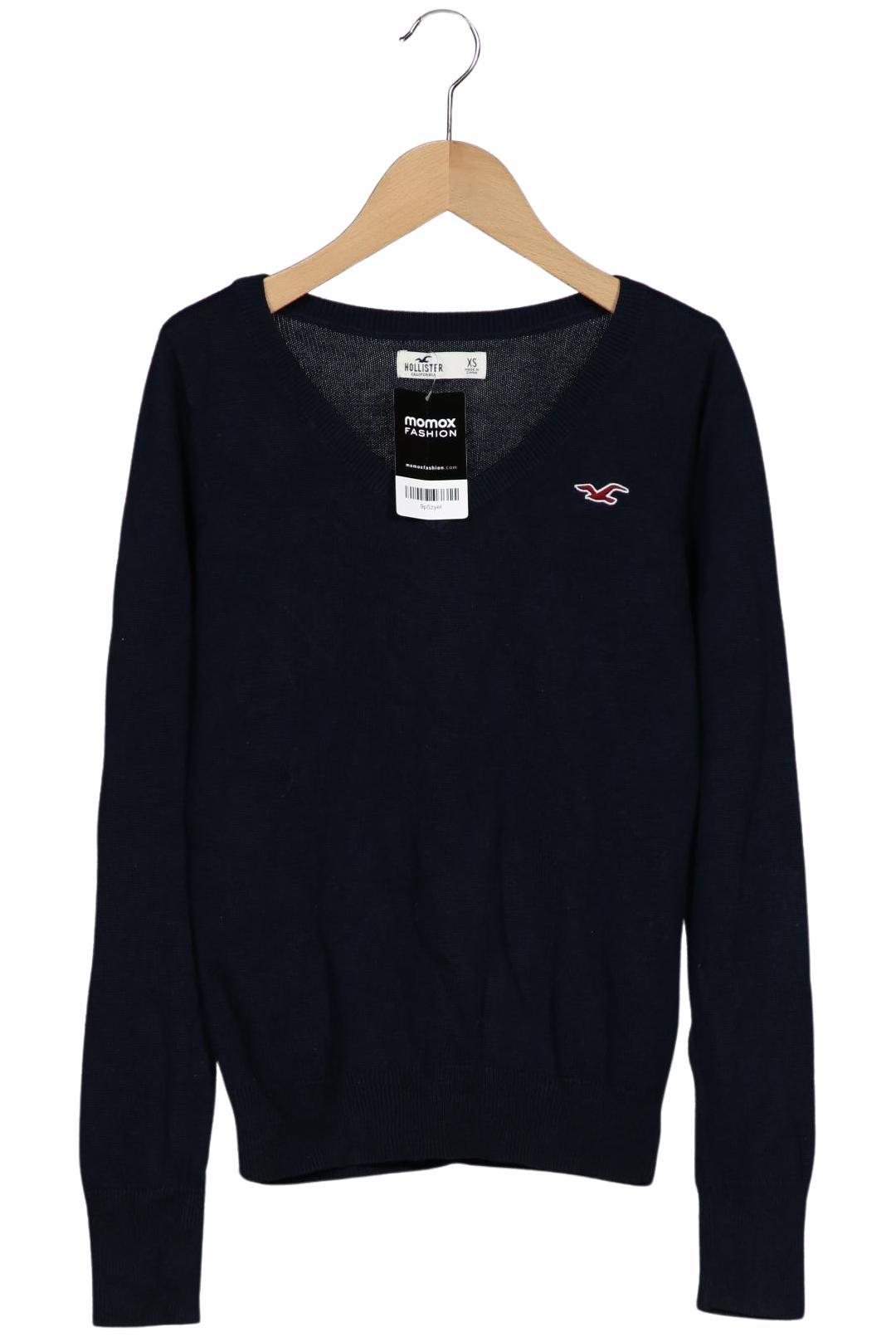 

Hollister Damen Pullover, marineblau, Gr. 34